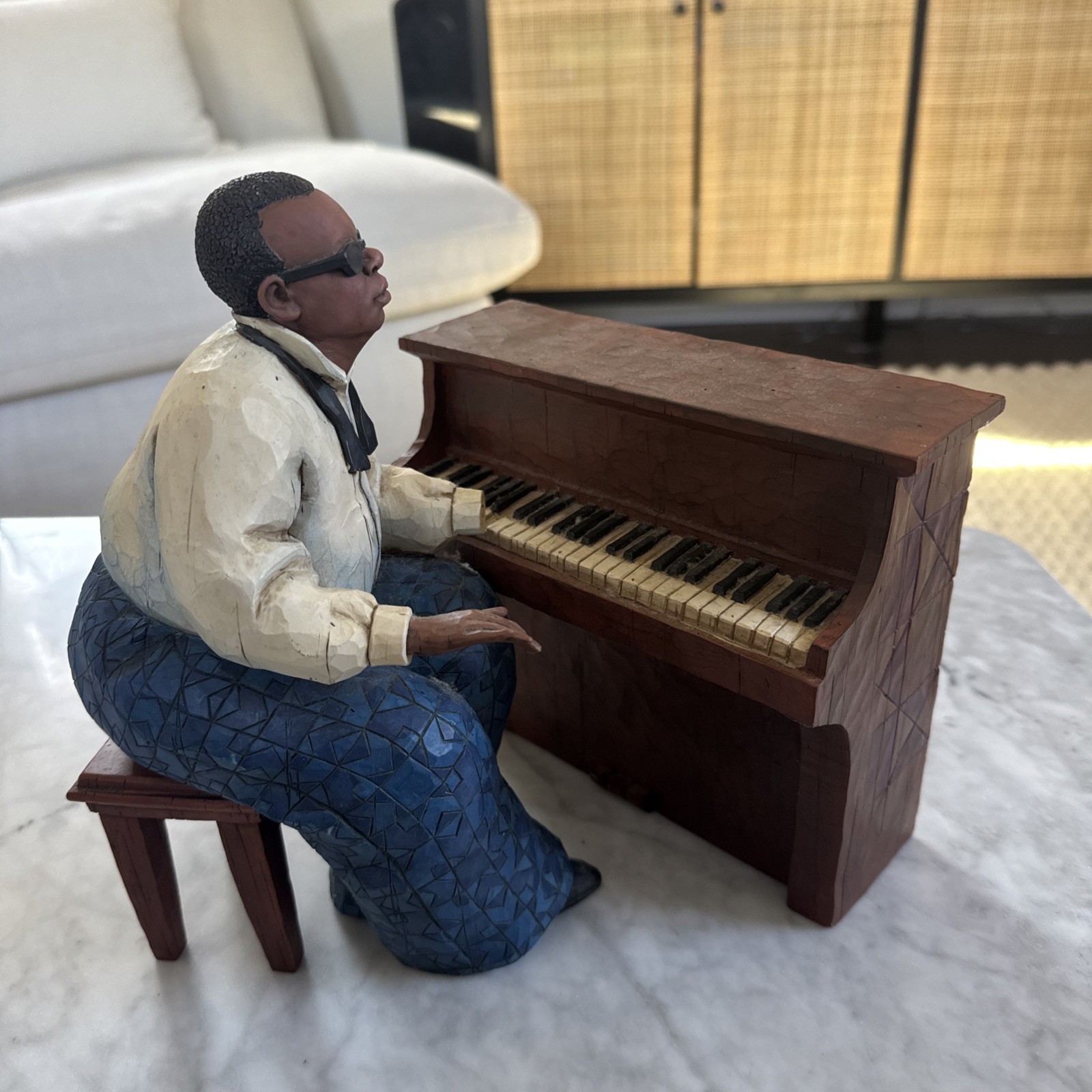 Rare Jim Shore Life of a Nation Bebop Kings Piano Player 4004322 Enesco 2005 Rare Jim Shore Life of a Nation Bebop Kings Piano Player 4004322 Enesco 2005
