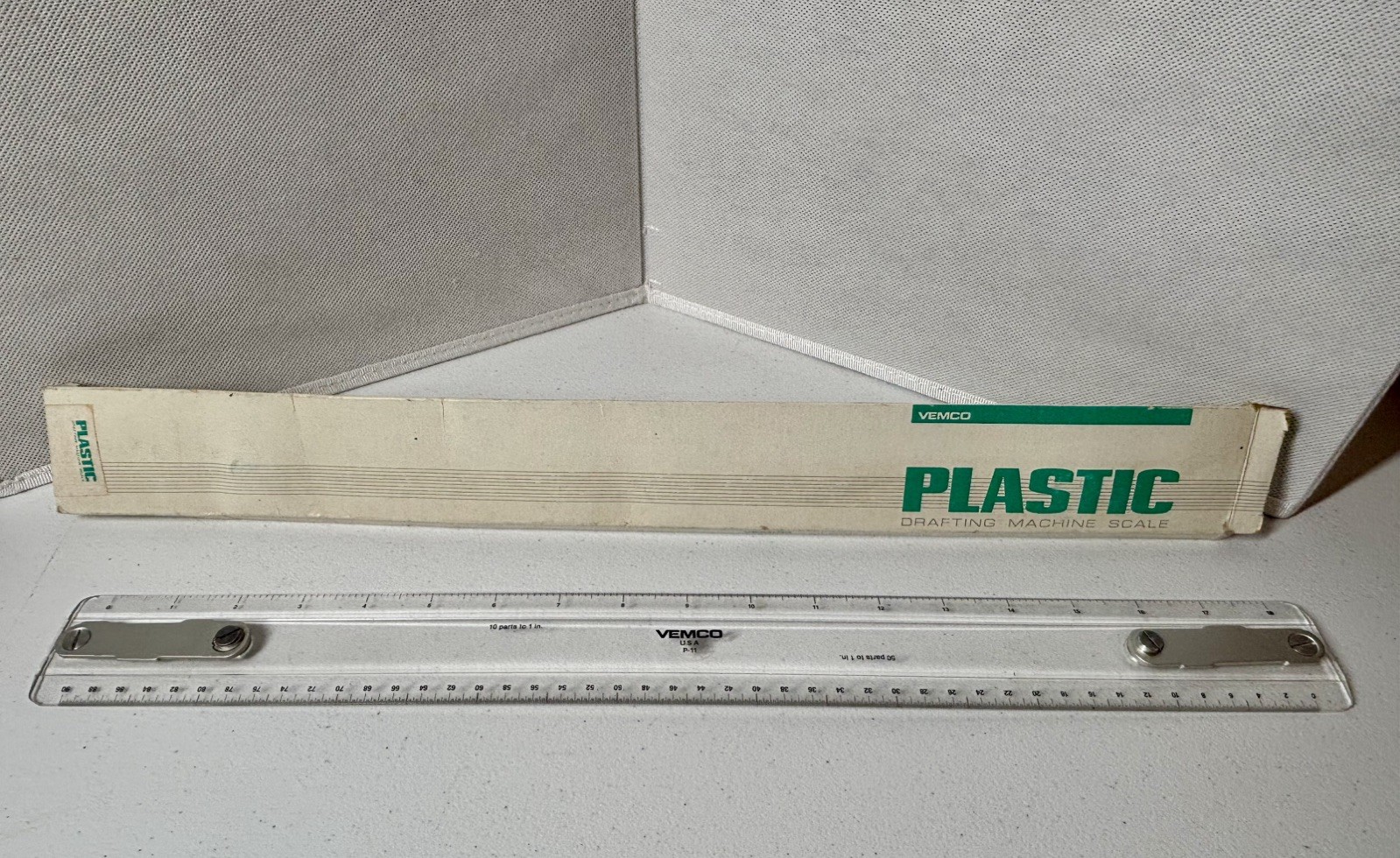 Vintage Vemco P-11 Clear Plastic 18\ Vintage Vemco P-11 Clear Plastic 18\