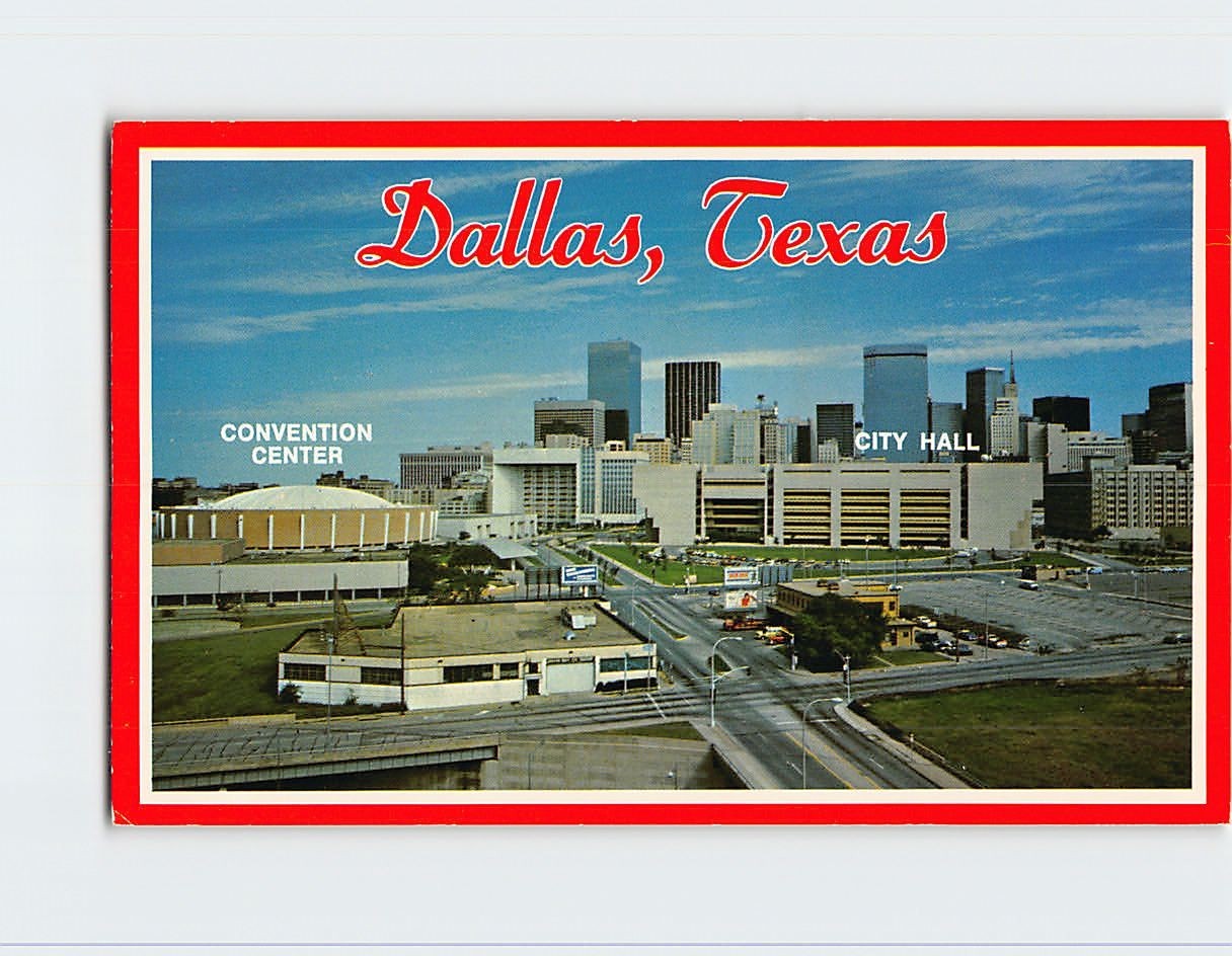 Panoramic View Dallas Texas USA H-38508