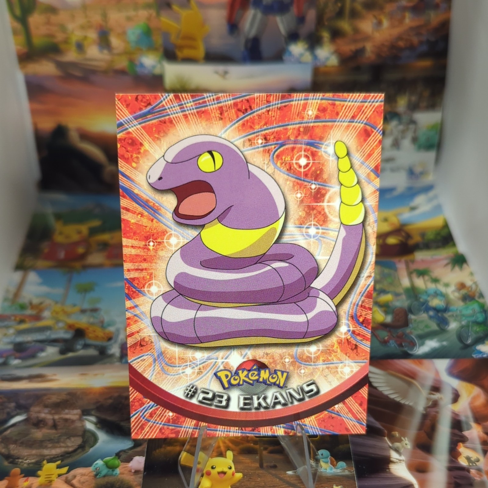 Topps Pokémon #23 ekans (1)