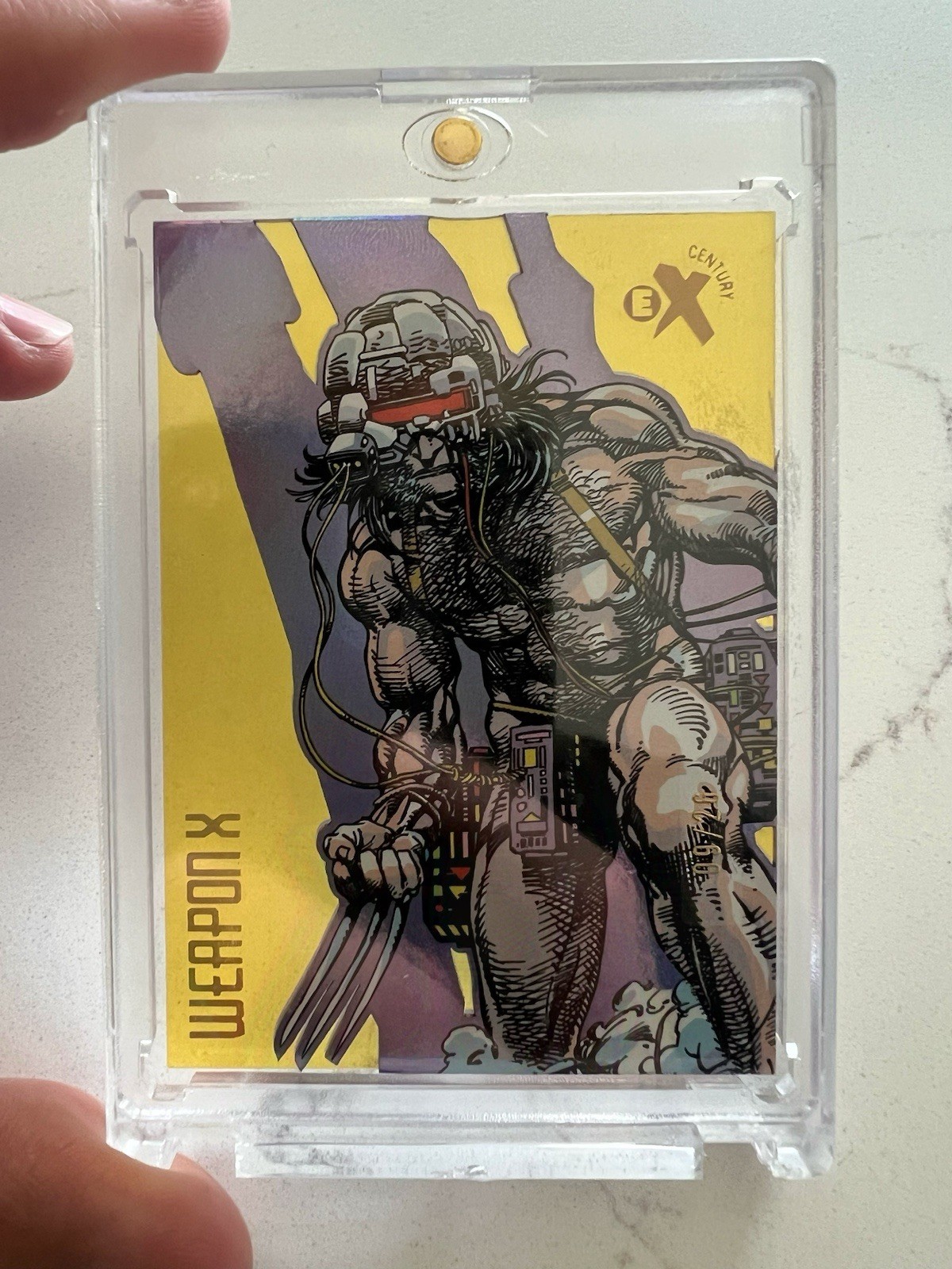 2024 FLEER ULTRA WOLVERINE EX CENTURY /26 Weapon X (RARE) 2024 FLEER ULTRA WOLVERINE EX CENTURY /26 Weapon X (RARE)