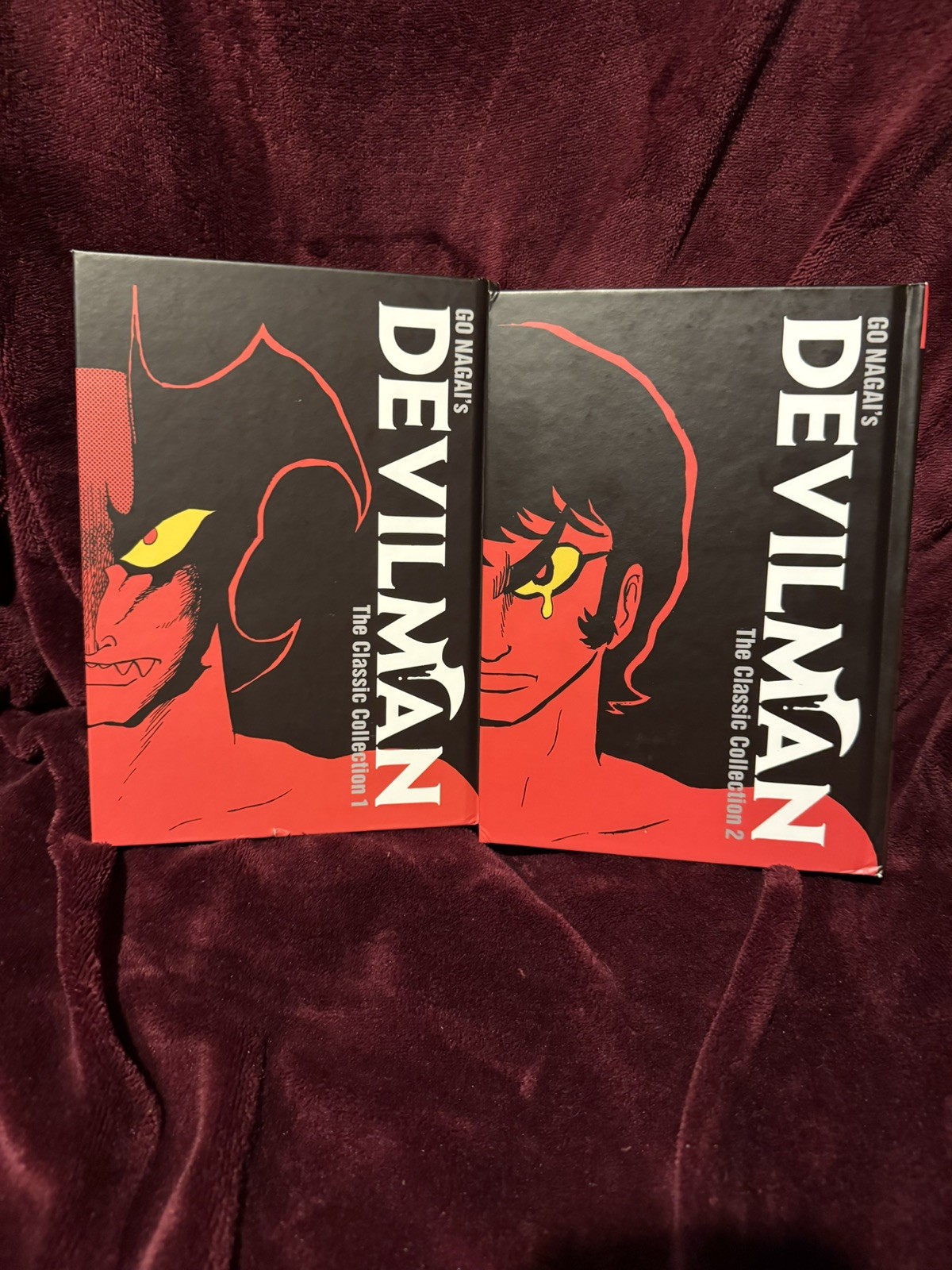 DEVILMAN: The Classic Collection HARDCOVER FULL SET Volumes I & II Seven Seas