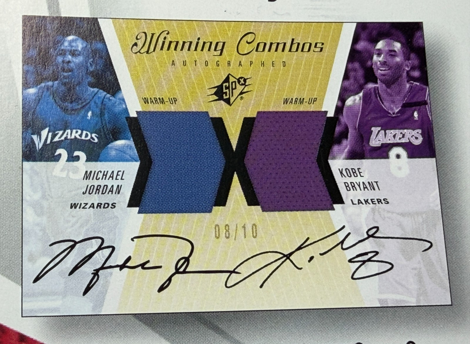 SPx Sell Sheet LeBron James RC Michael Jordan Kobe Bryant 2003-04 Upper Deck UD