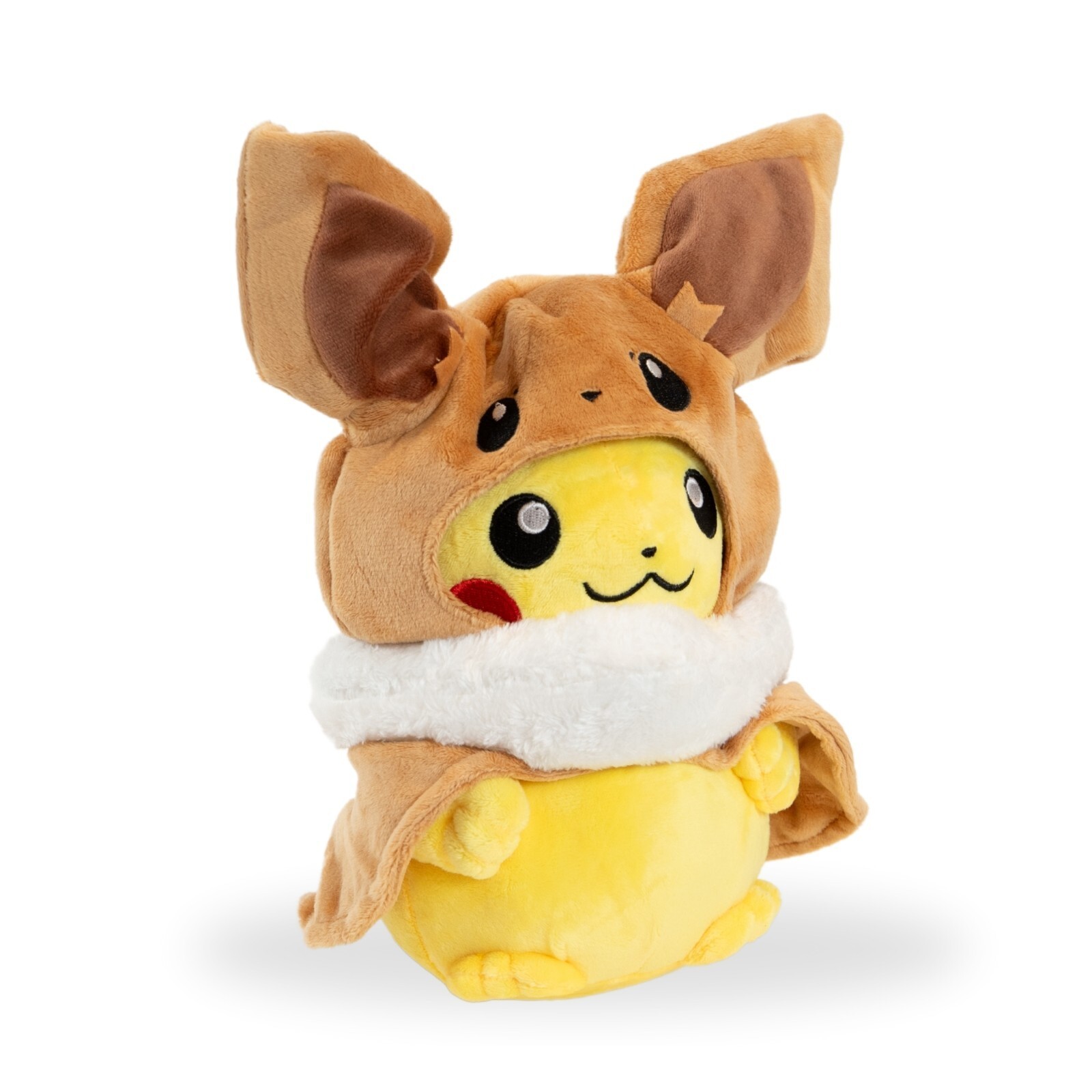 Pokemon Pikachu Eevee Hoodie Cosplay Poncho Plushie 12\