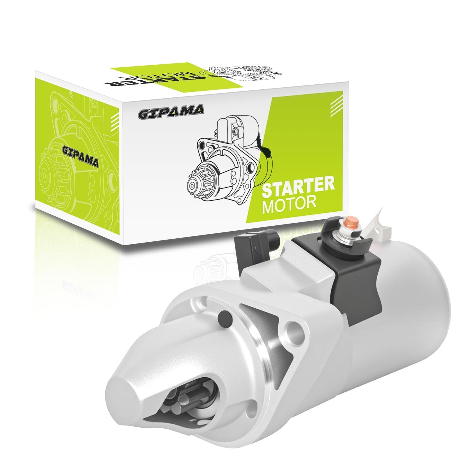 17870N Starter for 2003-2005 Honda Accord L4 2.4L LX EX DX, 2003-2006 Element...