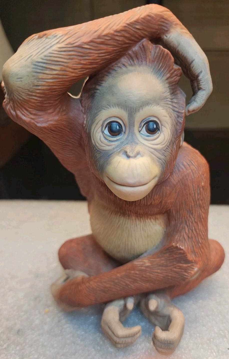 Vtg Lenox Orangutan Smithsonian Institution Figurine Fine Porcelain 1994 6.5