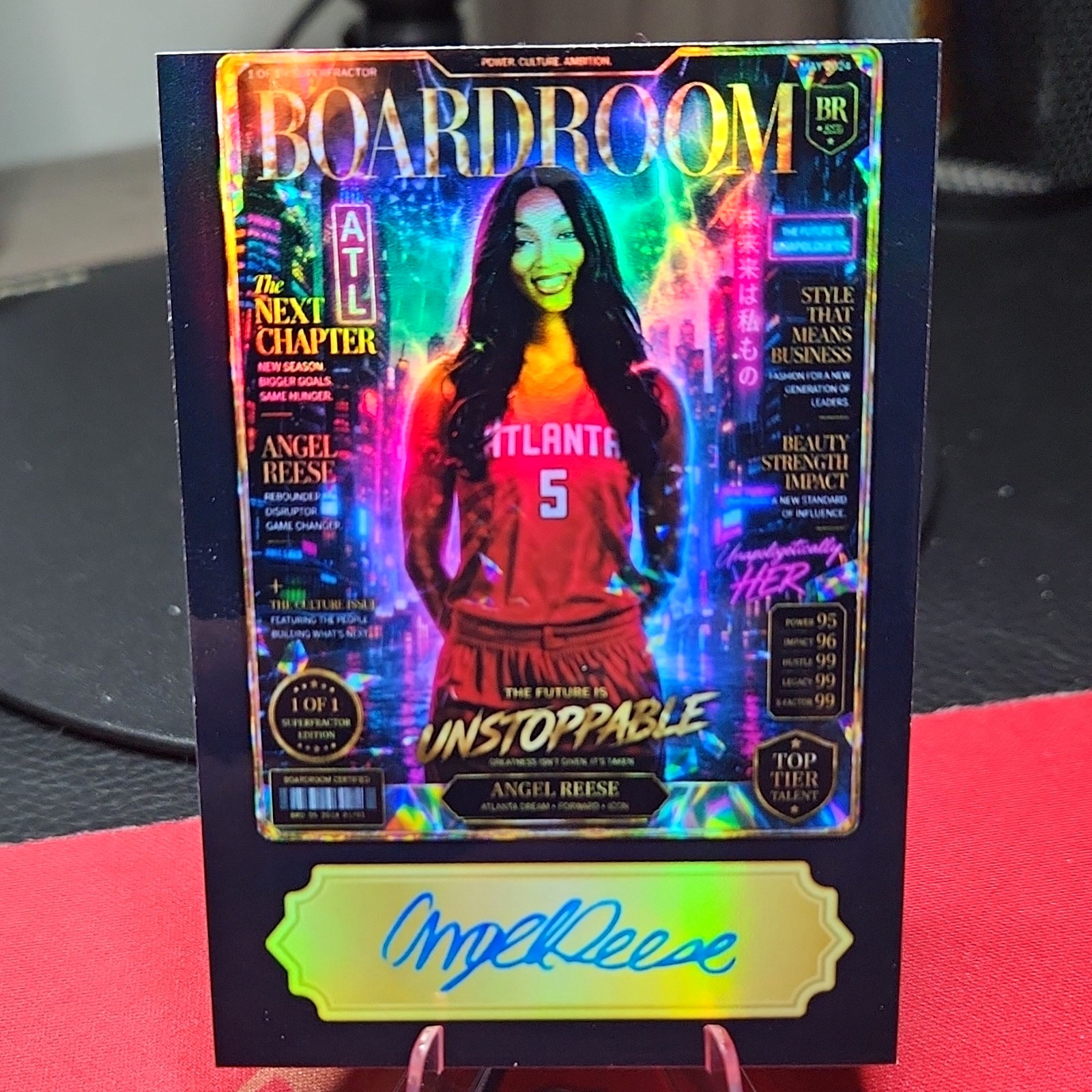 Boardroom Angel Reese UNSTOPPABLE BR Superfractor 1/1  2024