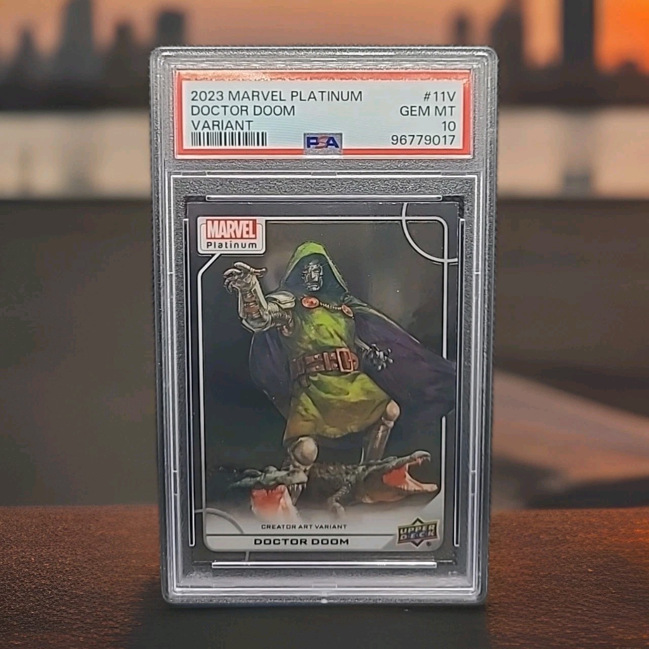 2023 Marvel Platinum CREATOR ART VARIANT Doctor Doom #11-V PSA 10 2023 Marvel Platinum CREATOR ART VARIANT Doctor Doom #11-V PSA 10