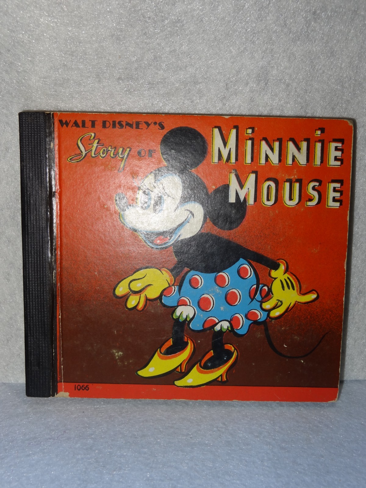 Vintage Walt Disney's Story of Minnie Mouse by Whitman Publishing 1938 Book Vintage Walt Disney's Story of Minnie Mouse by Whitman Publishing 1938 Book