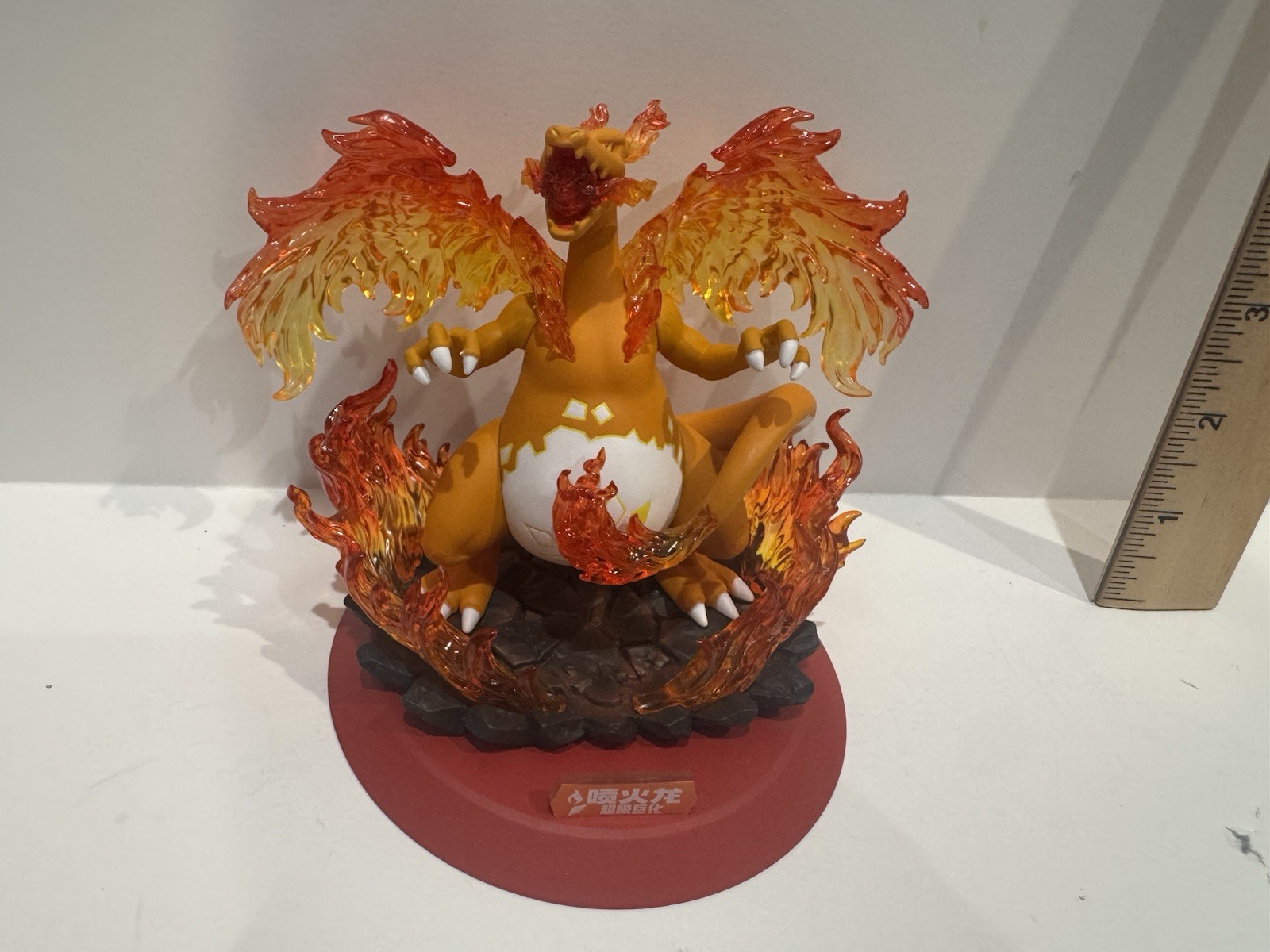 Anime Pokemon Gigantimax Charizard With Stand Figure Approx 4in No Box Anime Pokemon Gigantimax Charizard With Stand Figure Approx 4in No Box