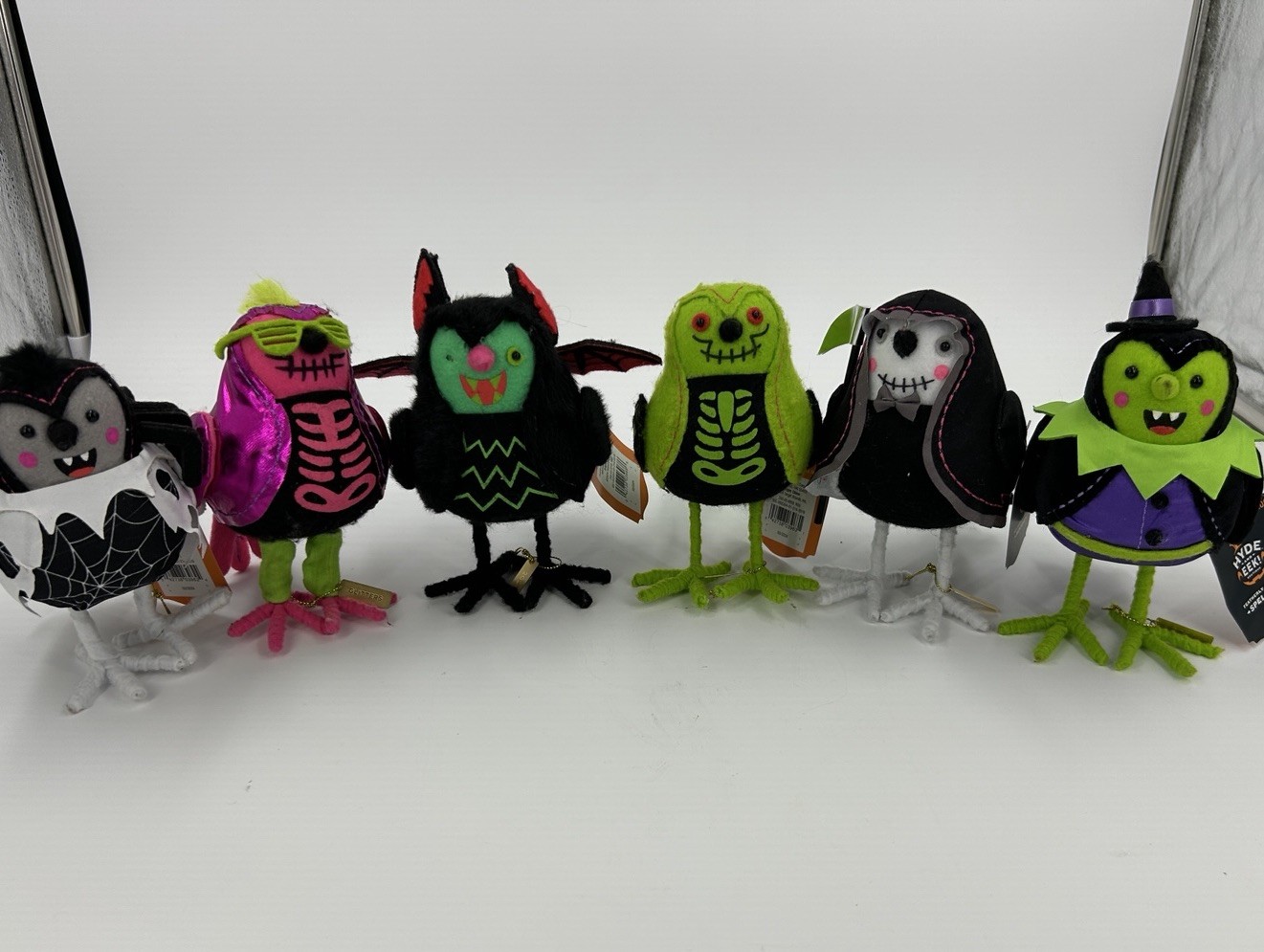 Target Spritz 2024 Hyde & EEK Featherly Friends Halloween Birds Set of 6