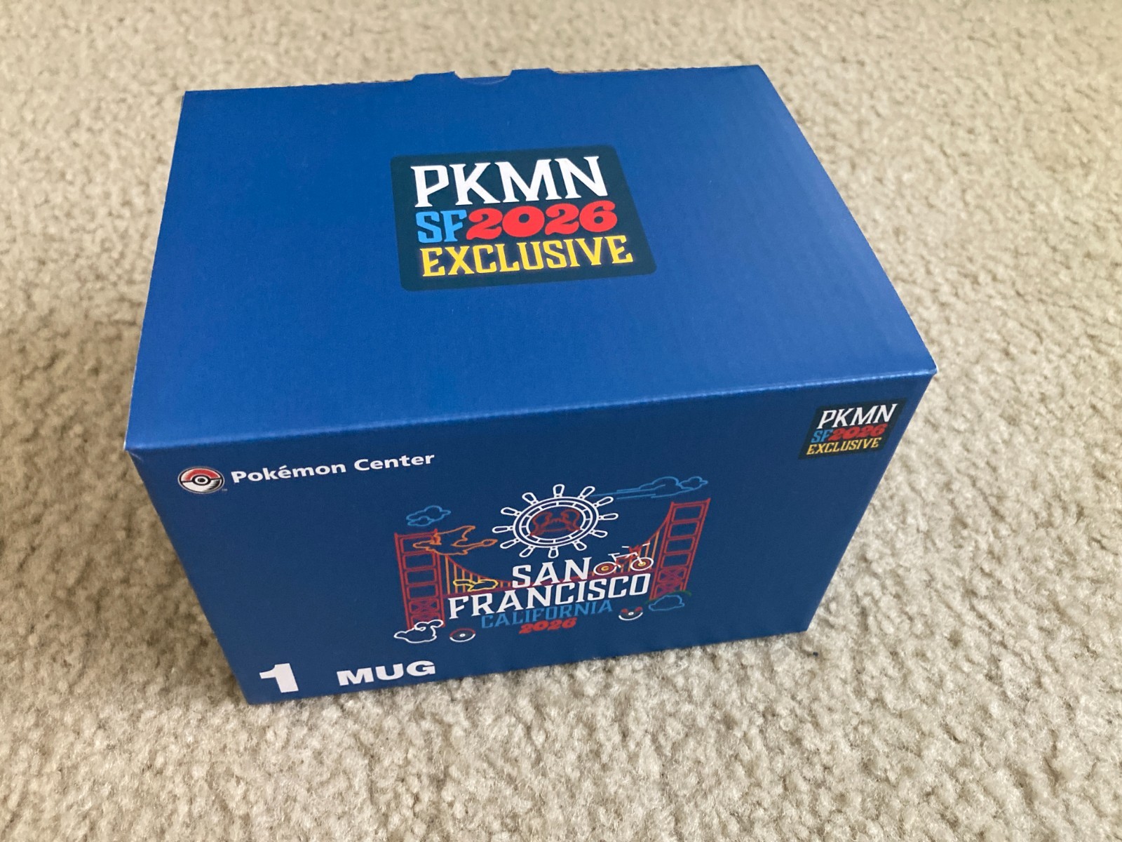 POKEMON XP Center World Championships 2026 San Francisco Ceramic Mug Cup