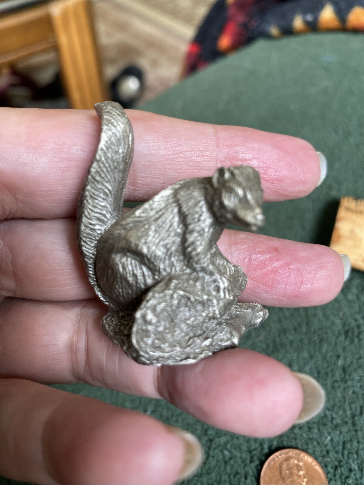 Vtg 1981 Franklin Mint Pewter Miniature \