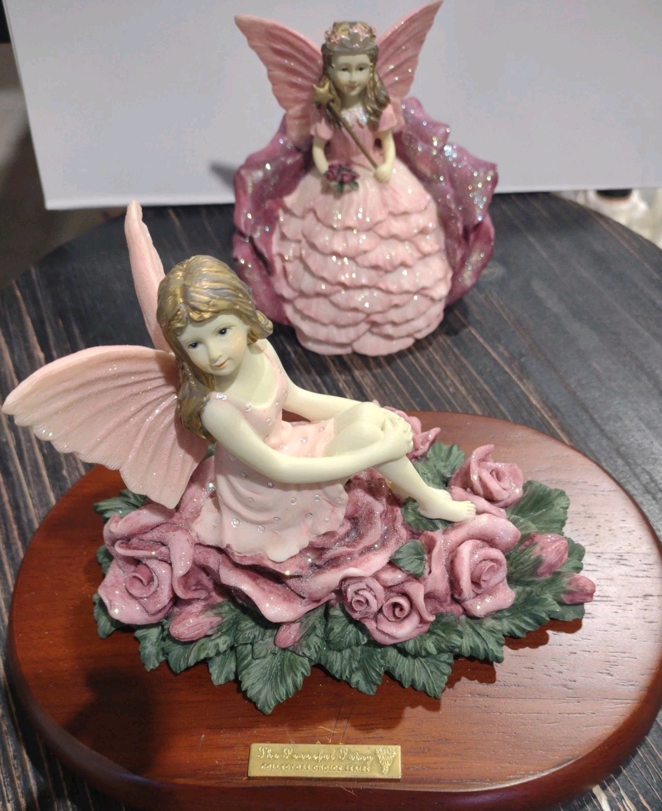  Fairy Collection by Dezine The Peaceful Fairy & Rose Fairy Princess imited Edtn