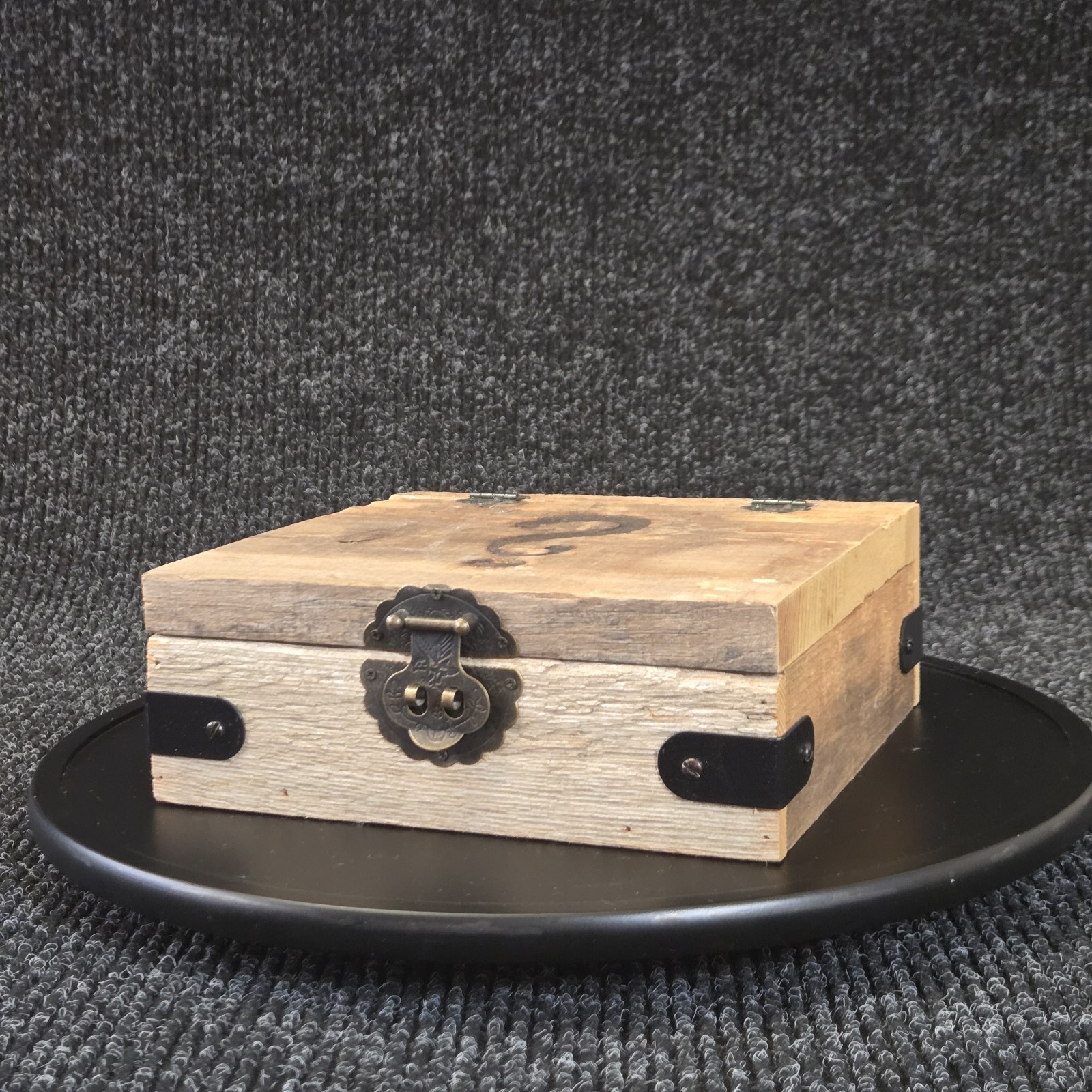 Theory11 J.J. Abrams Mystery Box Lockbox | 100-Yr Reclaimed Wood (Empty) 