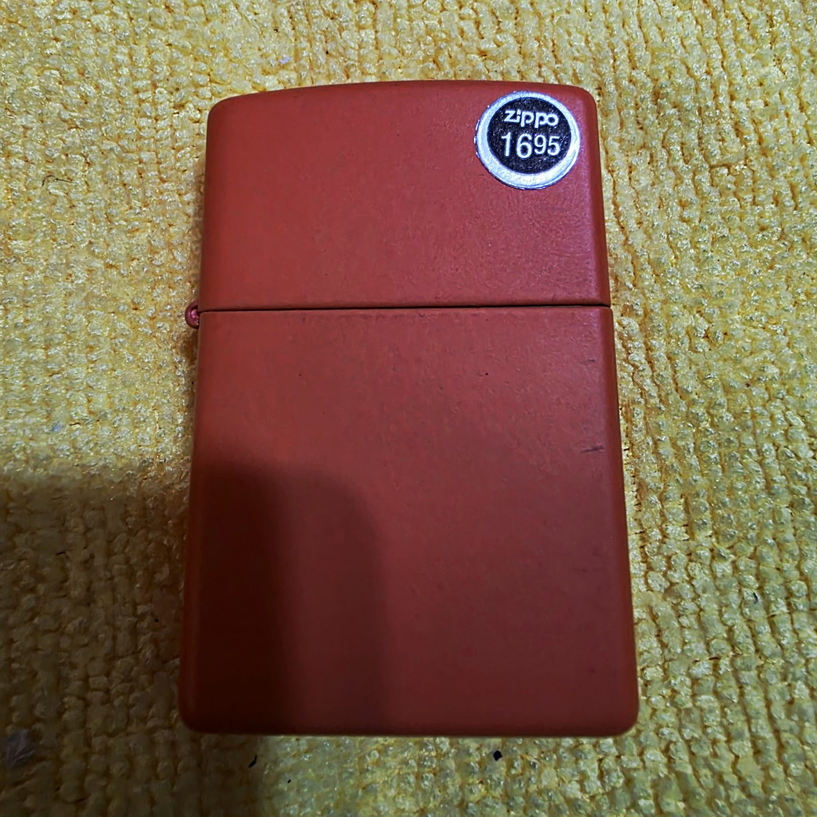1999 Orange Zippo-New-