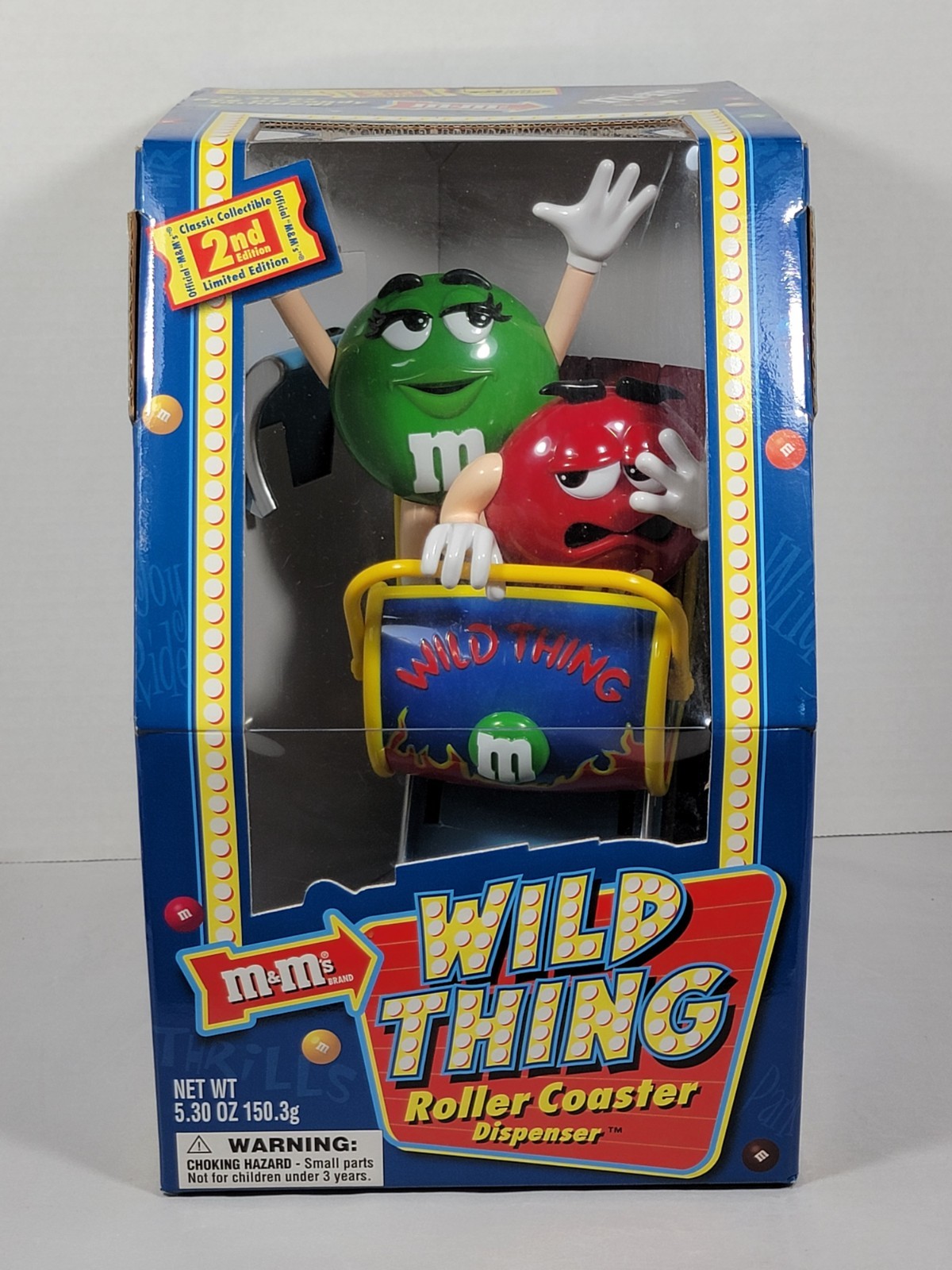 M&Ms Wild Thing Roller Coaster Candy Dispenser