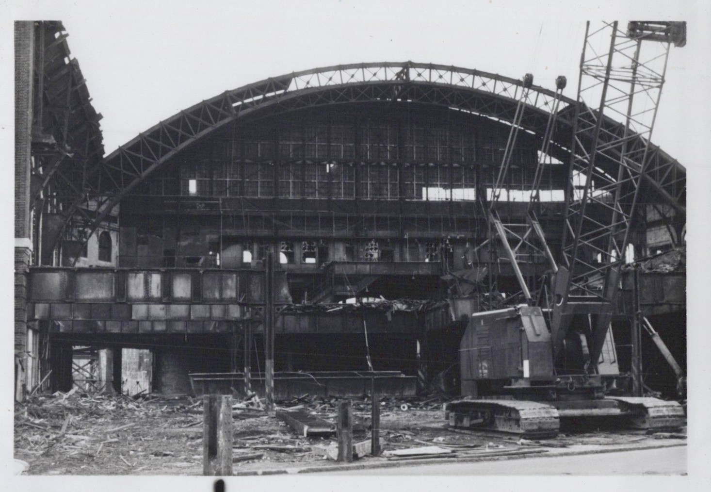 1976 Sullivan Square Station Demolition Boston MBTA Charlestown 6 Photo Lot
