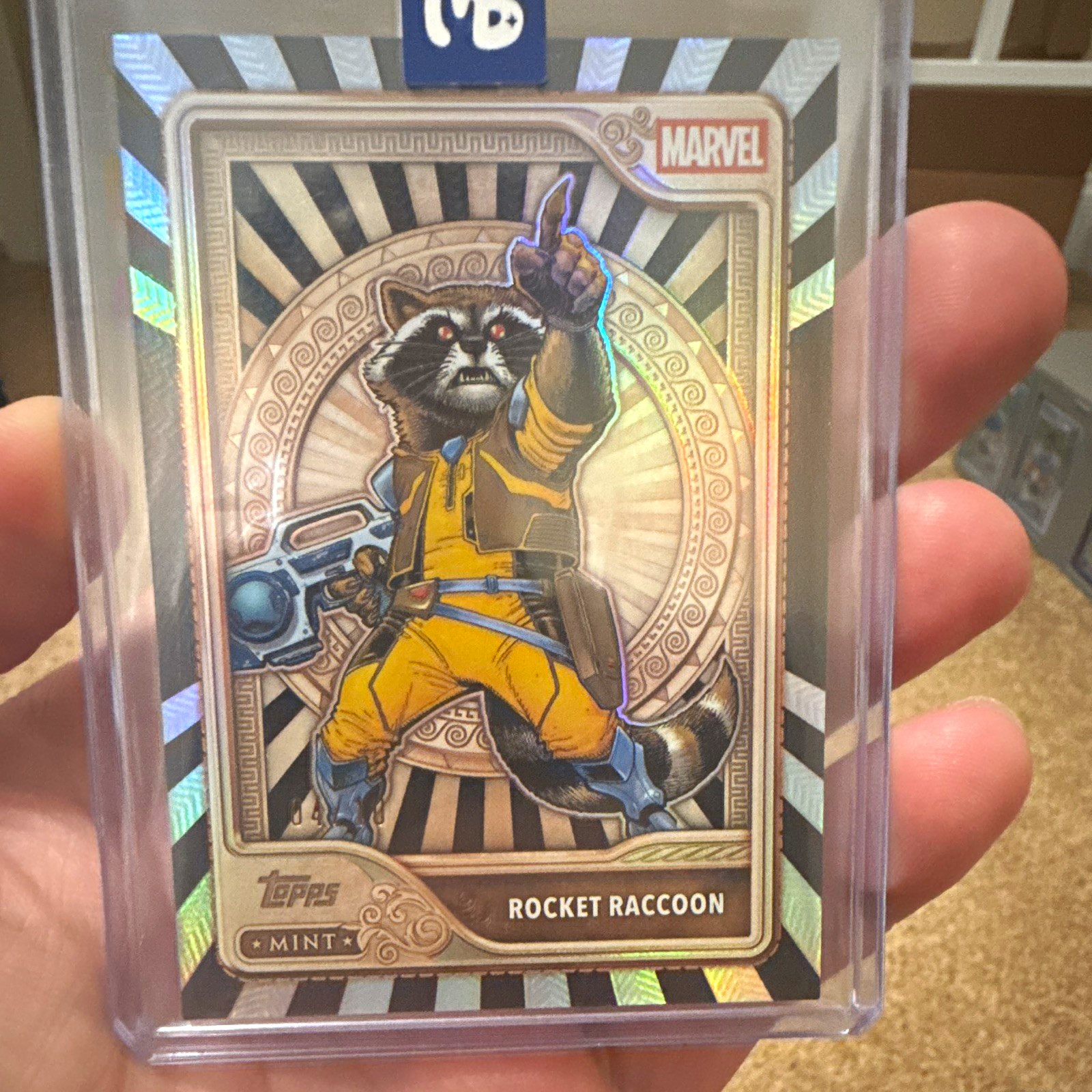 Topps 2026 Mint Marvel Rocket Raccoon Bronze 4/10 Trading Card #44