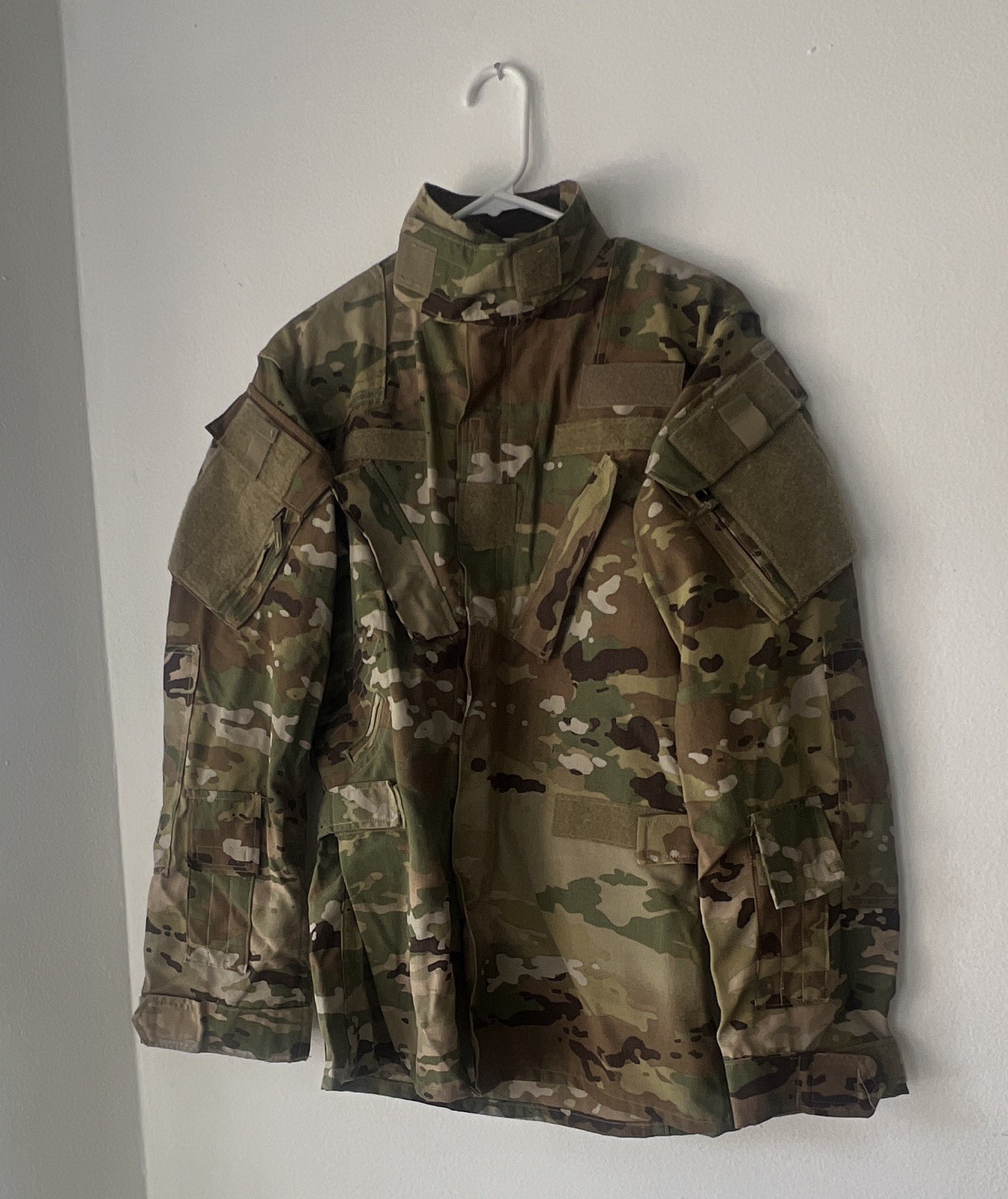 US Air Force Aircrew Flight Suit Combat Coat Multicam OCP Camo Small Regular
