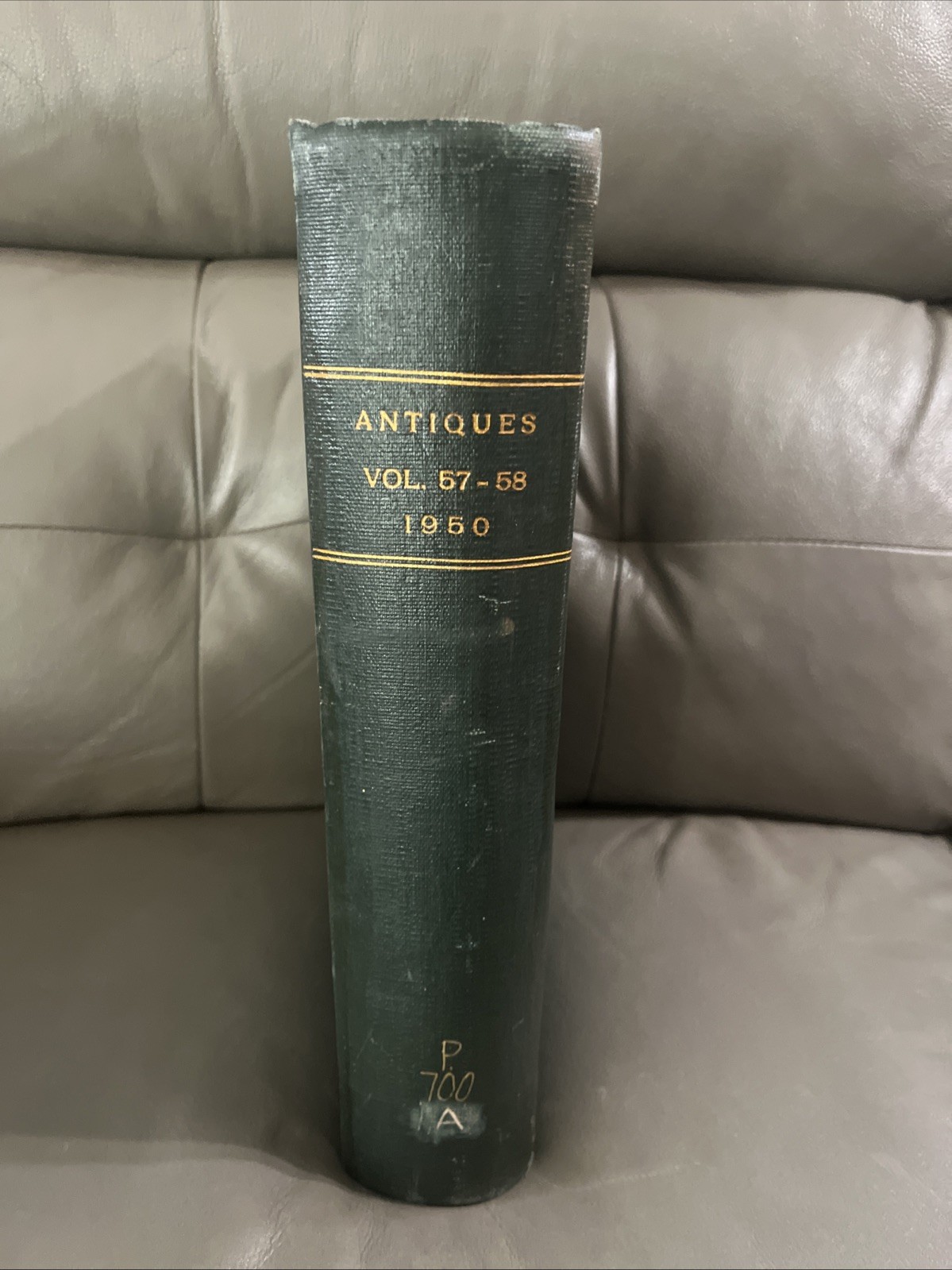 Antiques Magazine Bound Volume 57 58 1950  Complete Year 12 Issues