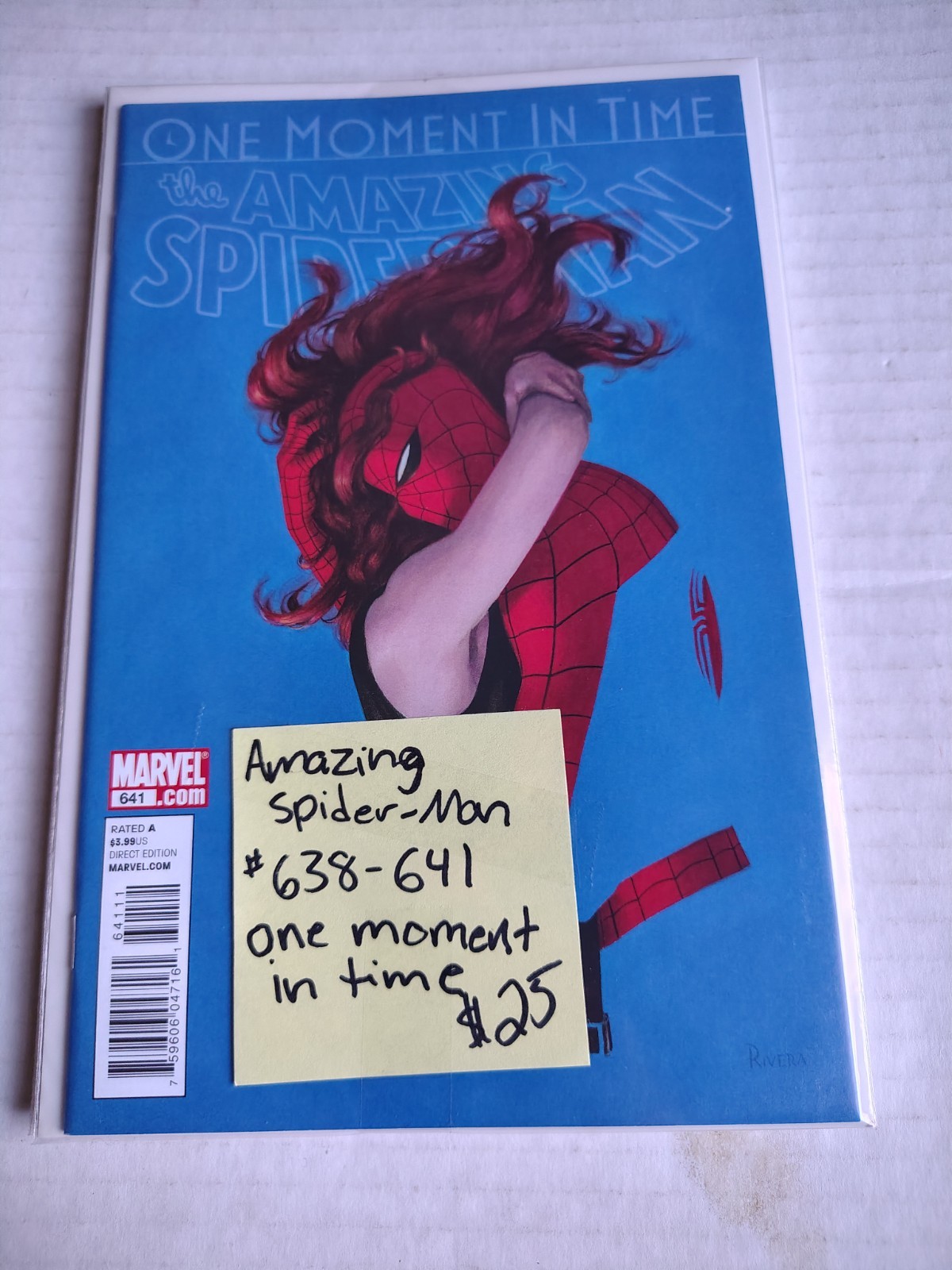 Amazing Spider-Man 638- 641 One Moment in Time  Complete  Set 