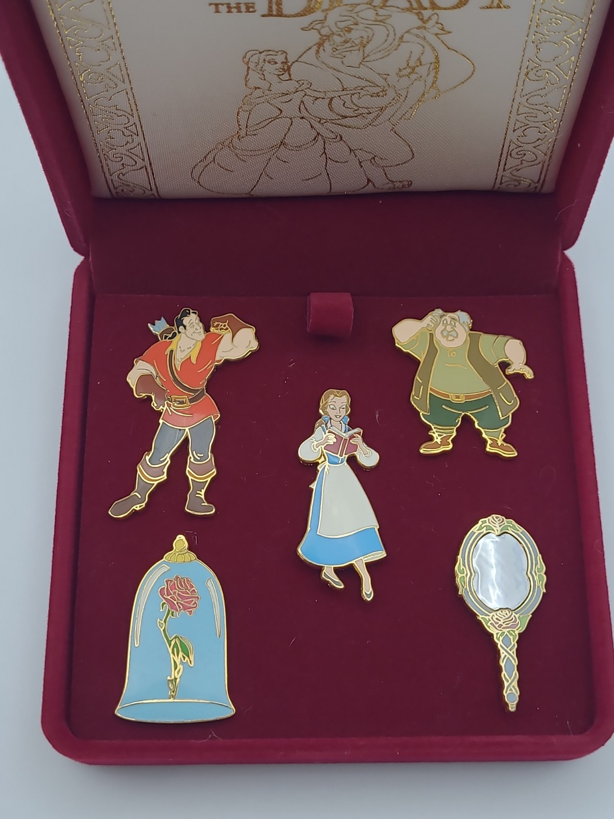 Disney Beauty and the Beast 2002 Global Release Pin Set LE1500