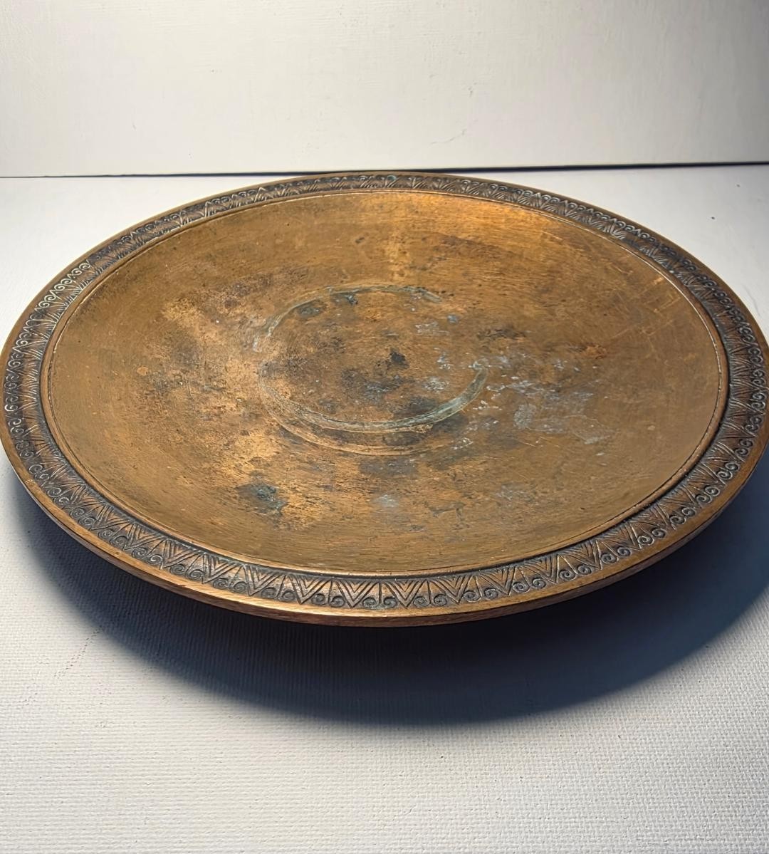 Antique Just Andersen Danish Art Deco Solid Bronze 7.25\