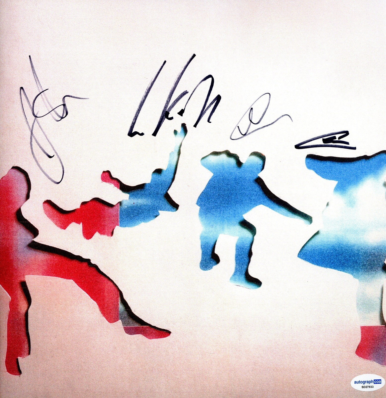5 SECONDS OF SUMMER SIGNED 5SOS5 12x12 PHOTO - ACOA COA 5SOS