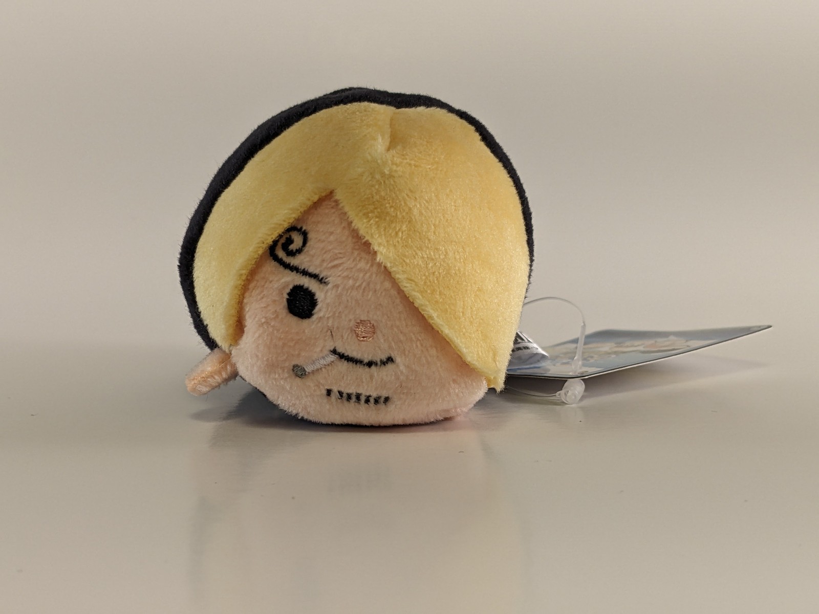 NWT Japan Mugiwara One Piece Sanji Memorial Mugi Mugi Tsum Plush Otedama