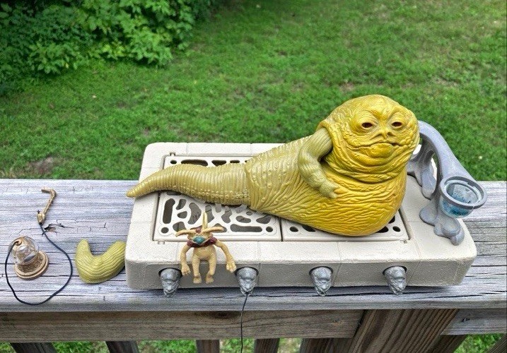 Star Wars Kenner Vintage 1983 Jabba The Hutt Complete Rare As Is Seen Original Star Wars Kenner Vintage 1983 Jabba The Hutt Complete Rare As Is Seen Original
