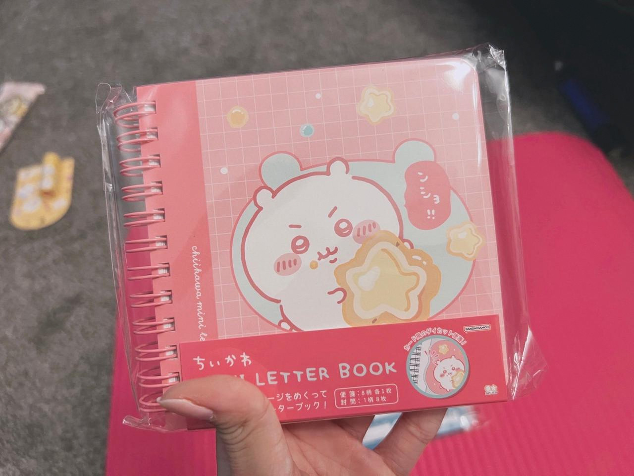 Sun-Star Stationery chikawa Letter Set Ring Mini card Book