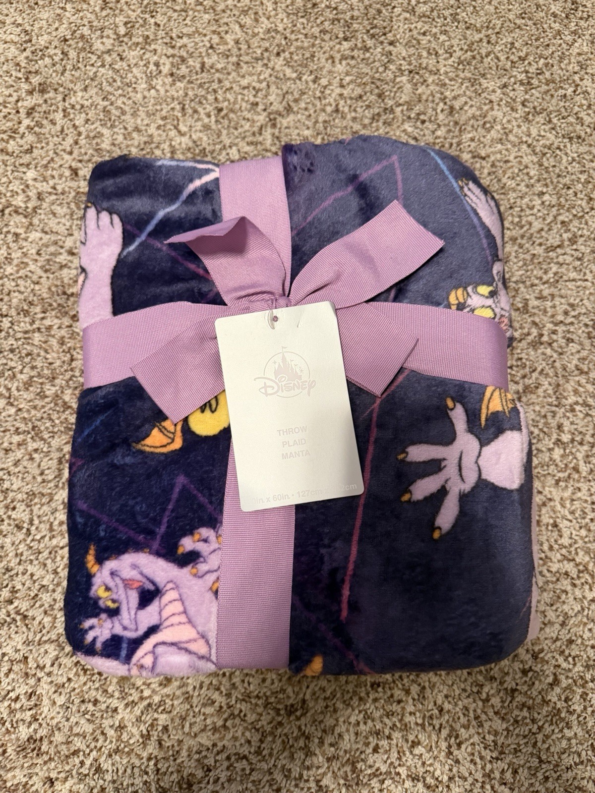 2026 Disney Parks WDW Epcot Figment 50x60 Soft Throw Blanket 2026 Disney Parks WDW Epcot Figment 50x60 Soft Throw Blanket