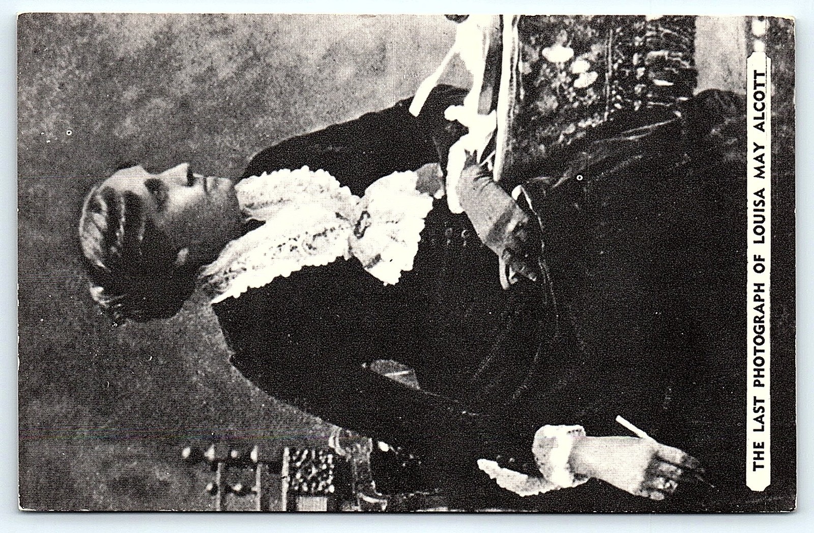 Louisa May Alcott 'Little Women' Last Photo Postcard