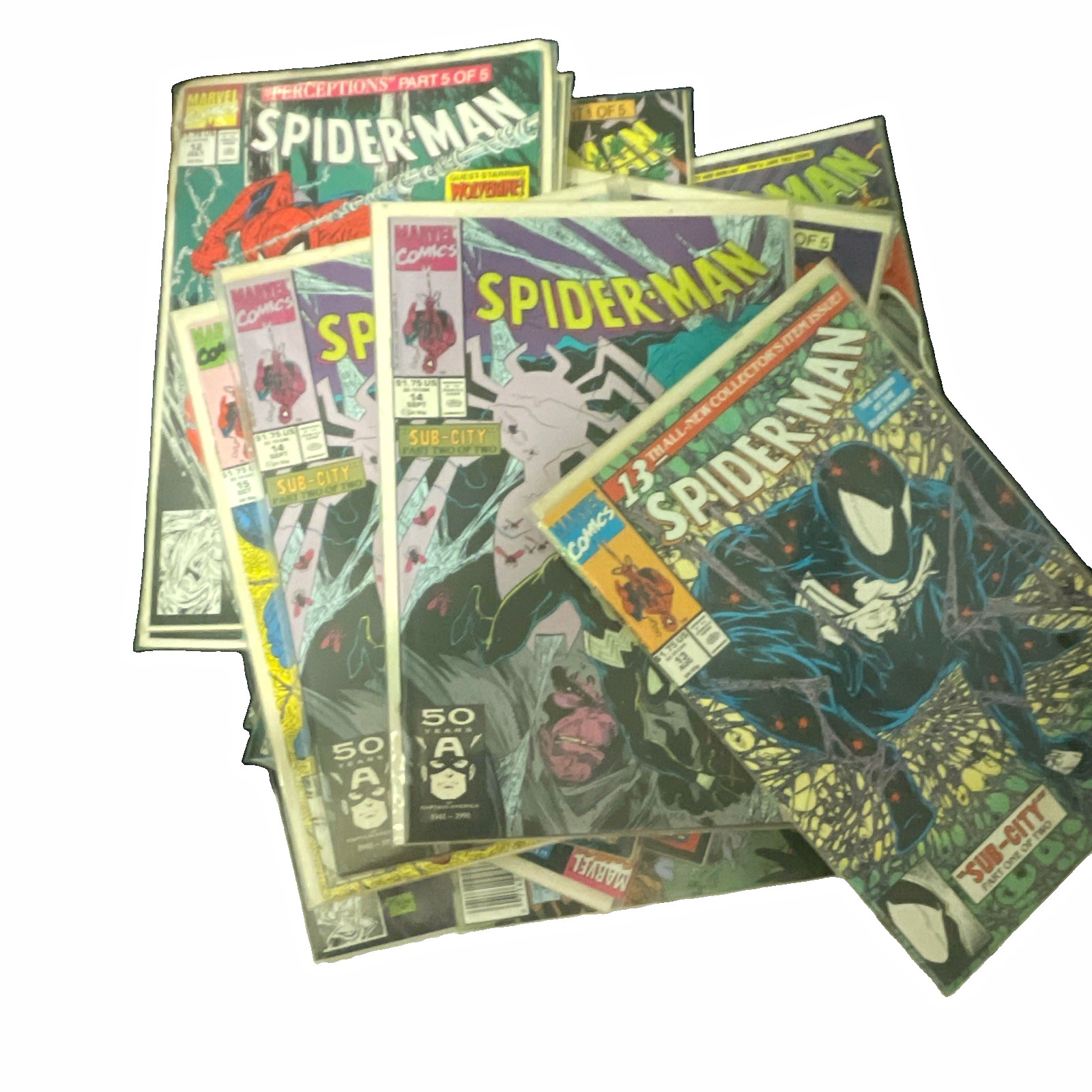 Comic Book Lot over two thousand ready to go all in original plastic. 8 for 15