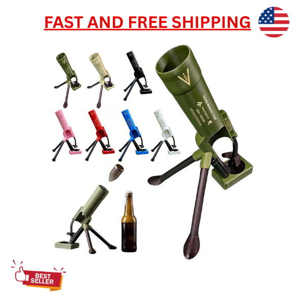 Mortar Bottle Opener, 51mm Mortar Beer Bottle Opener, Heavy-Duty Tac