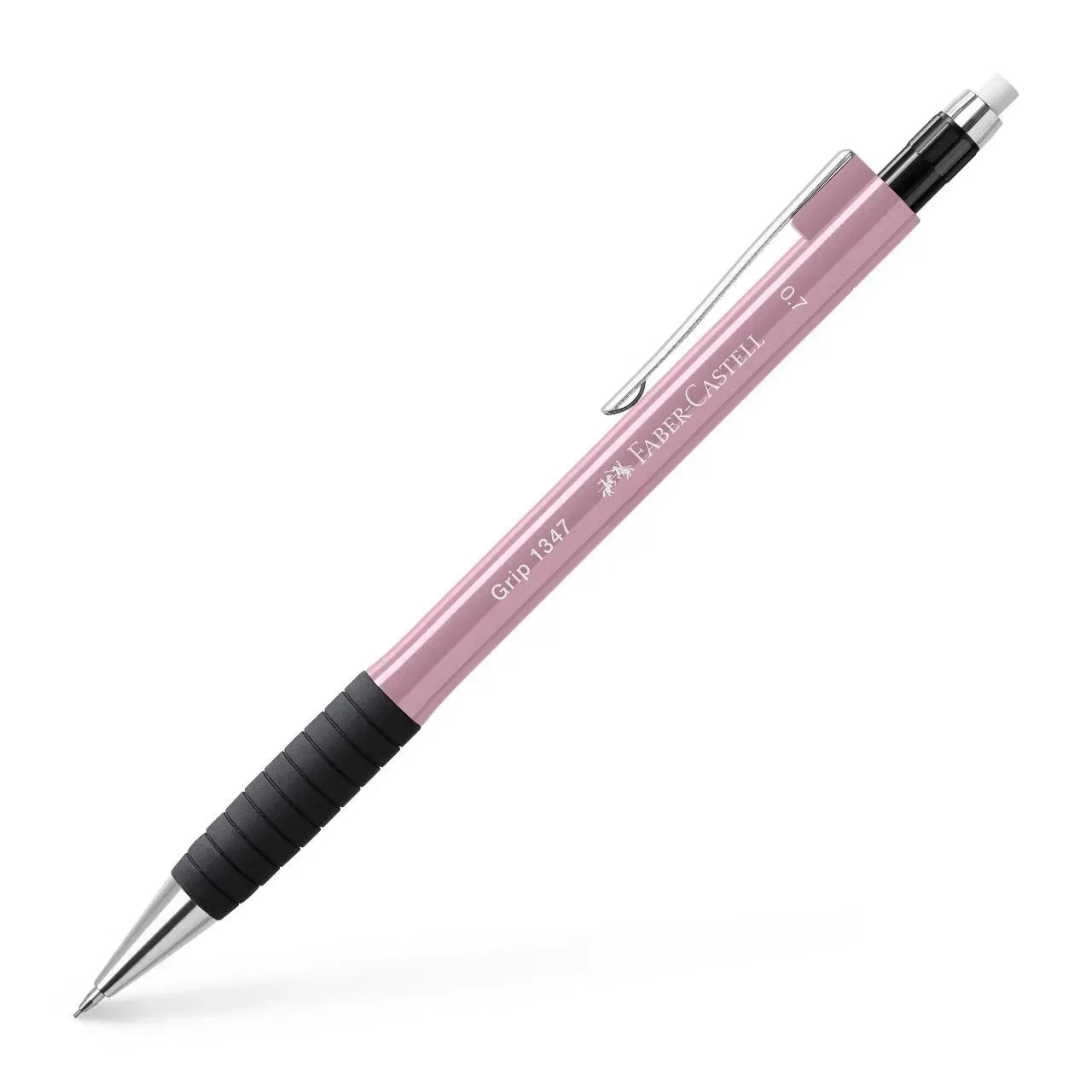Faber-Castell Grip 1347 mechanical pencil 0.7 mm, rose shadows 134727 Faber-Castell Grip 1347 mechanical pencil 0.7 mm, rose shadows 134727