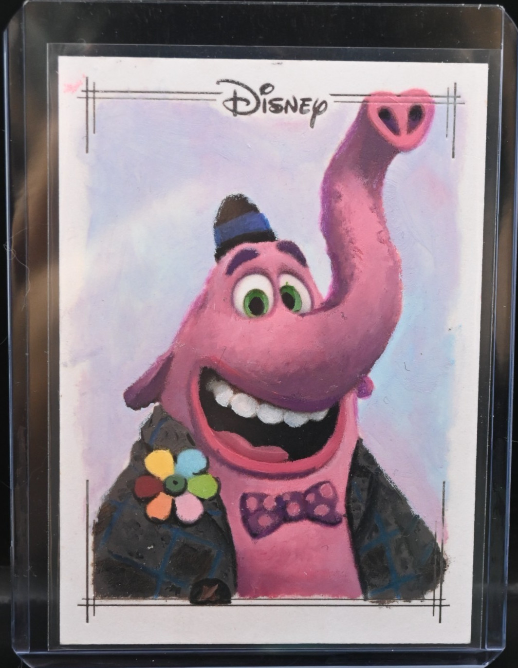 2025 Topps Chrome Bing Bong Inside Out Sketch Kevin Graham 1 of 1. 2025 Topps Chrome Bing Bong Inside Out Sketch Kevin Graham 1 of 1.