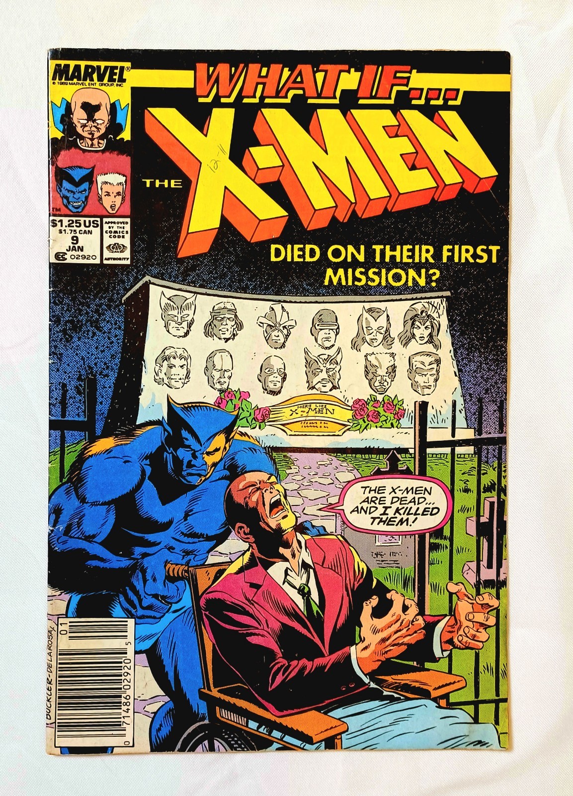 What If... #9 Vol. 2 1990 Marvel Comics 1st App Key (X-men) W213-202