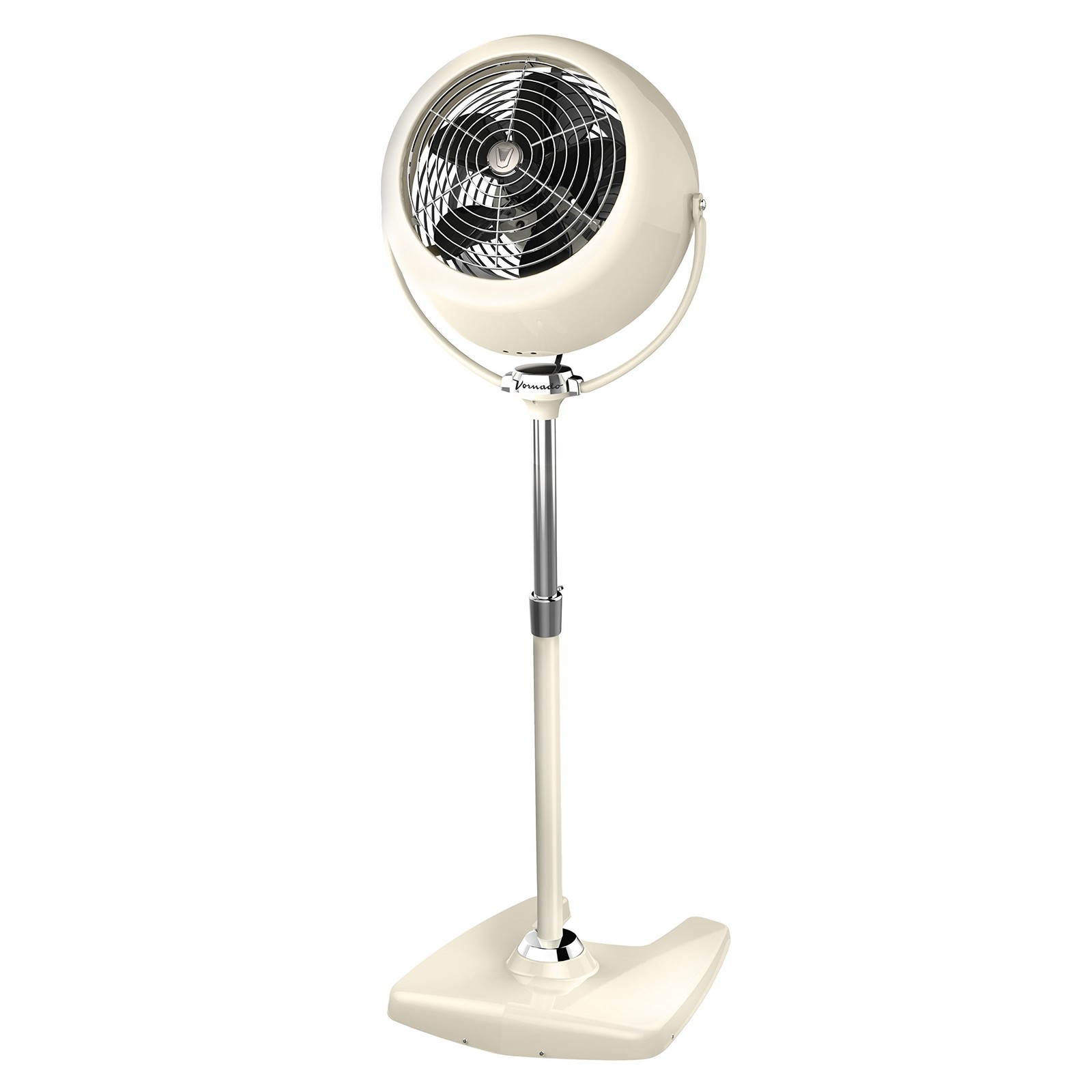 Vintage Style Pedestal Fan Metal Body 3 Speed Air Circulator Vintage Style Pedestal Fan Metal Body 3 Speed Air Circulator