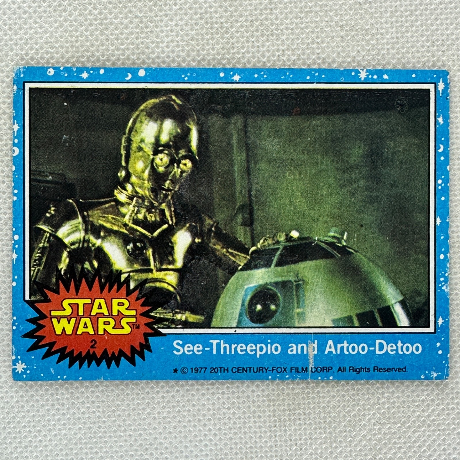 1977 Topps Star Wars Cards Blue Series 1 – You Pick #1–#66 – Buy 4 Save 25%