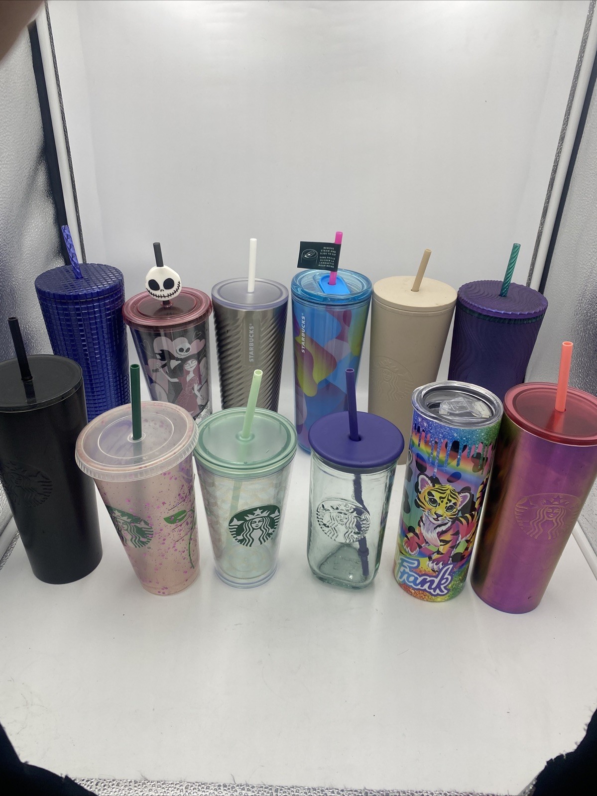 Starbucks Lot of 12 Tumblers  Various Colors Some New & Used Very nice Mug D2