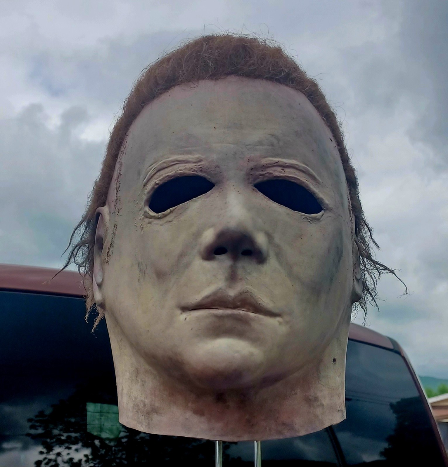 TOTS MYERS Don Post Captain Kirk Mask Converted to 1981 H2 Michael Myers REHAUL TOTS MYERS Don Post Captain Kirk Mask Converted to 1981 H2 Michael Myers REHAUL