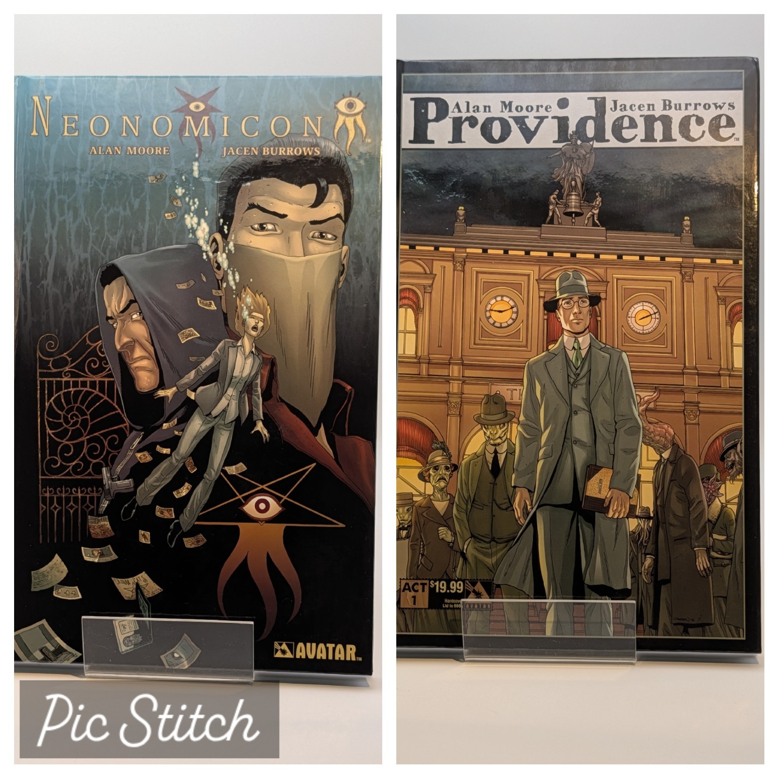 Alan Moore Neonomicon + Providence Act 1 Hardcover Lot Jacen Burrows Avatar