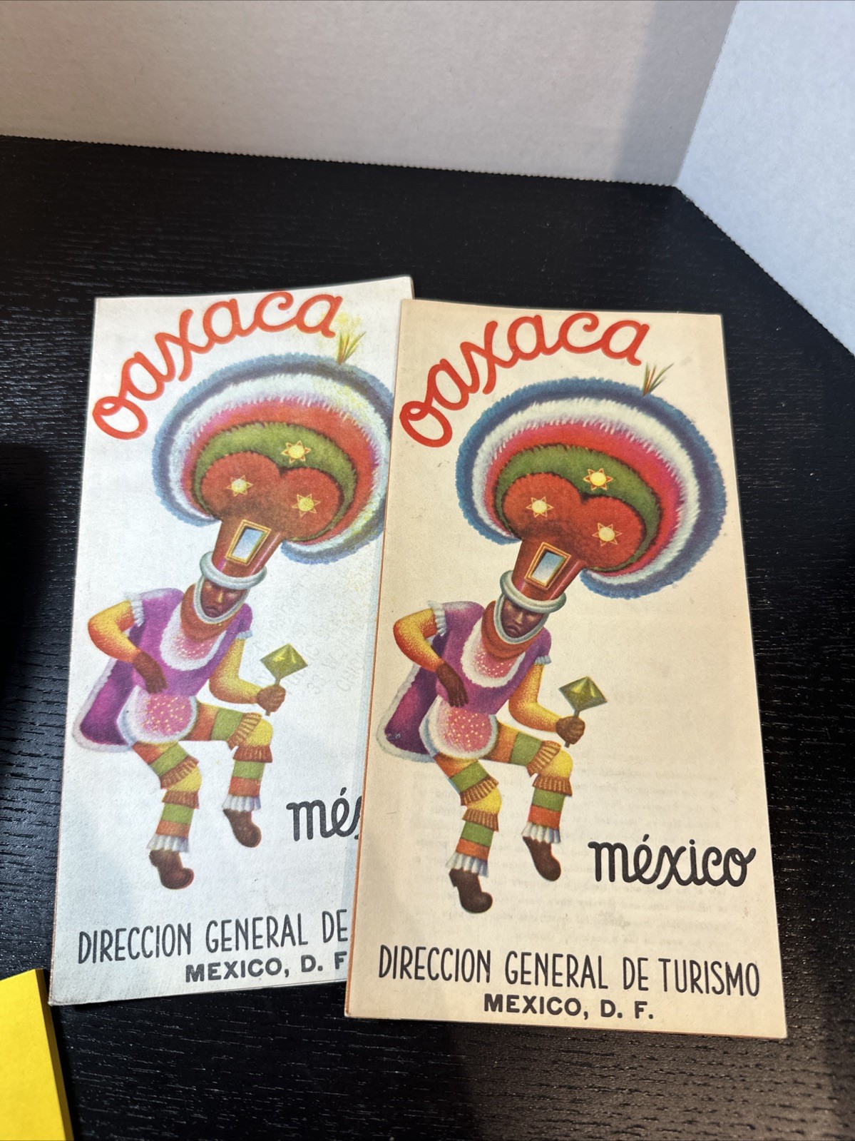 2 Vintage OAXACA MEXICO Tourism Brochures - 1950s 2 Vintage OAXACA MEXICO Tourism Brochures - 1950s