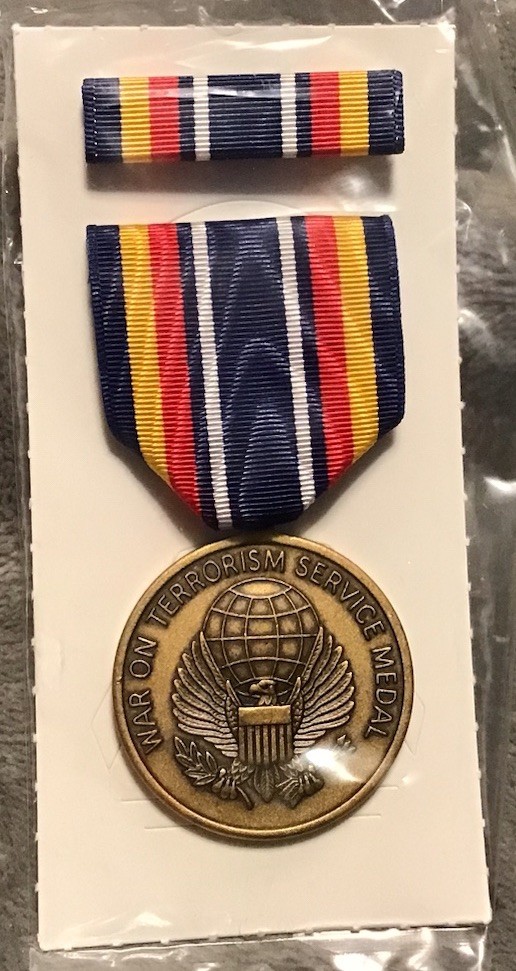 US Armed Forces Global War on Terrorism Service Medal with Ribbon & Box US Armed Forces Global War on Terrorism Service Medal with Ribbon & Box