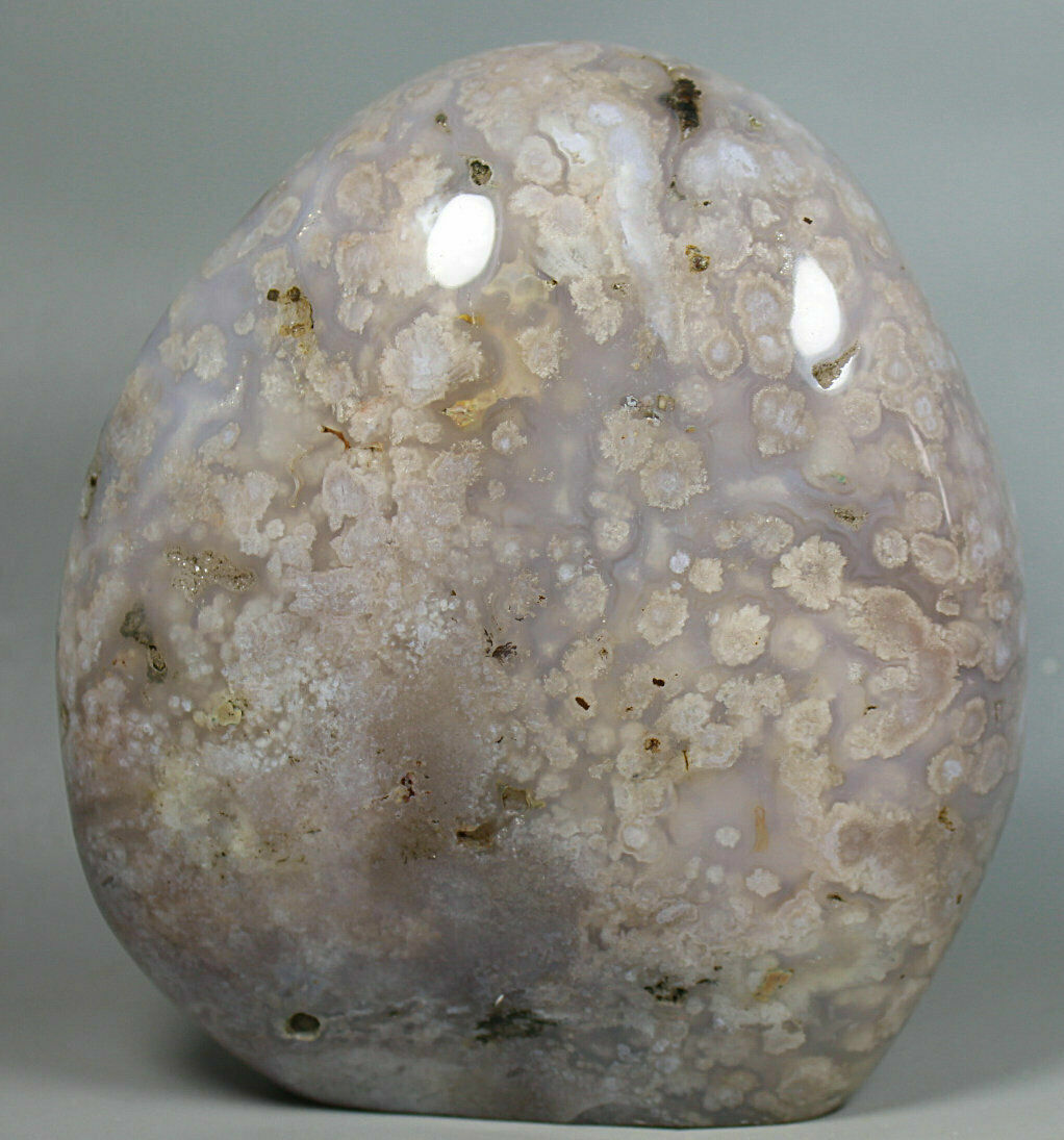 4.42 lb Natural Cherry Blossom Agate Large Polished Freeform Stone-Madagascar