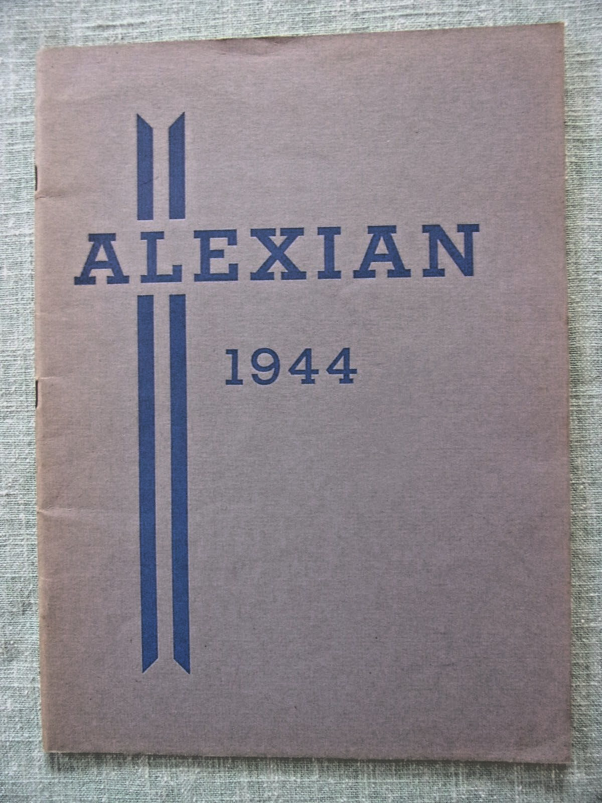 1944 ALEXANDRIA MINNESOTA CENTRAL HIGH SCHOOL ALEXIAN YEARBOOK ANNUAL