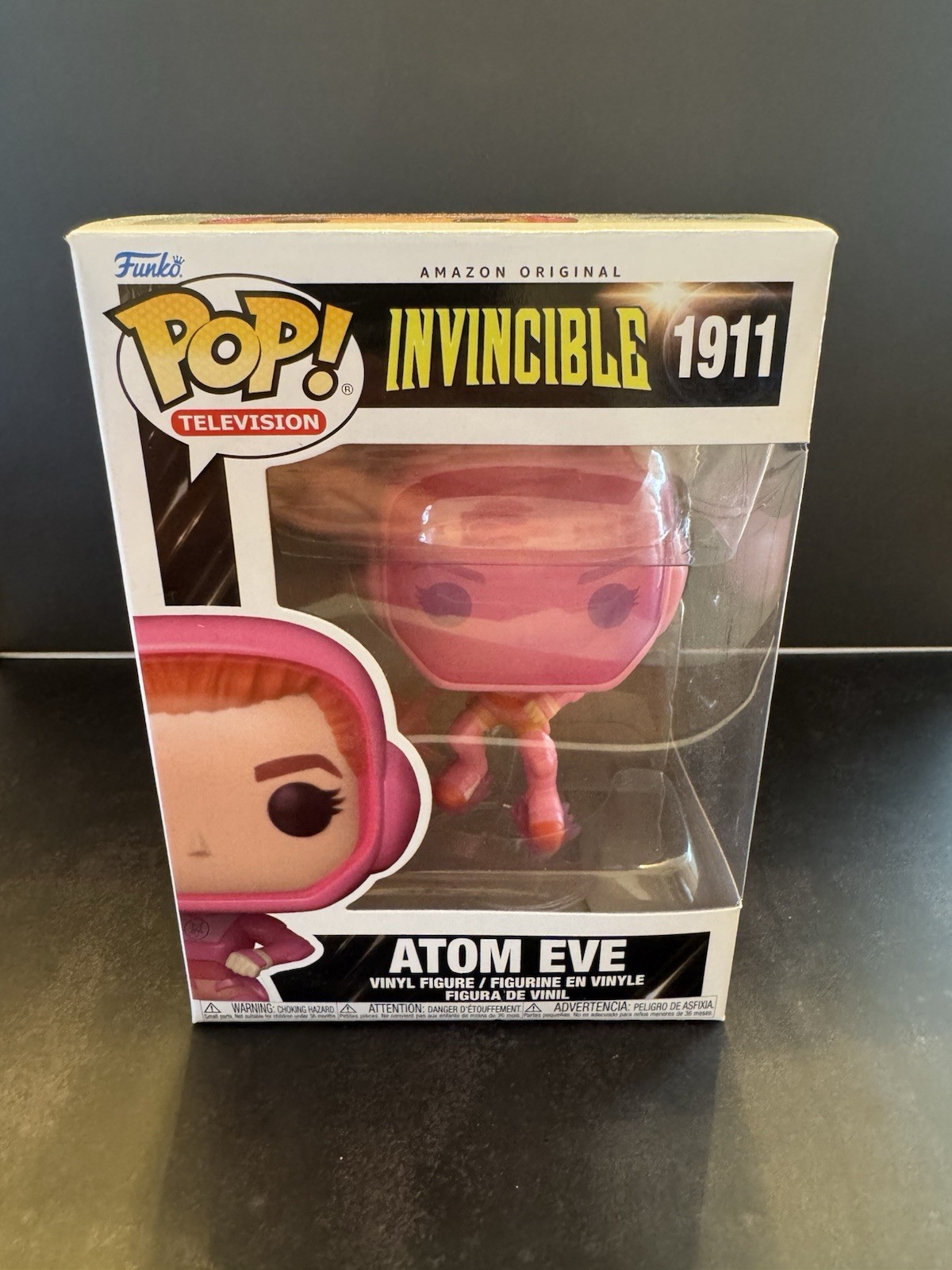 Funko Pop Invincible Atom Eve #1911   Amazon Original /complete your set