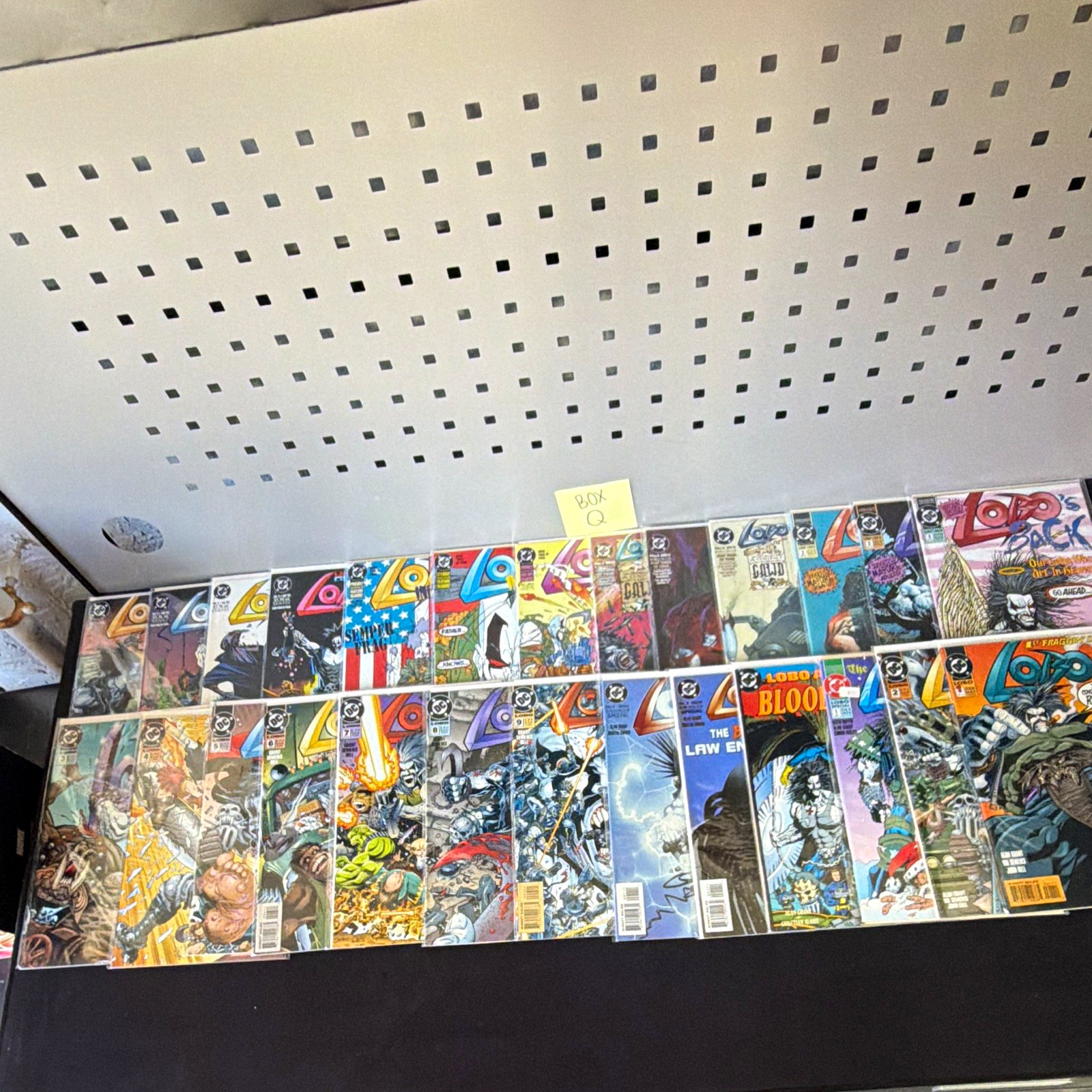 DC Comics Lobo comic book lot Modern Age 1994 English boarded